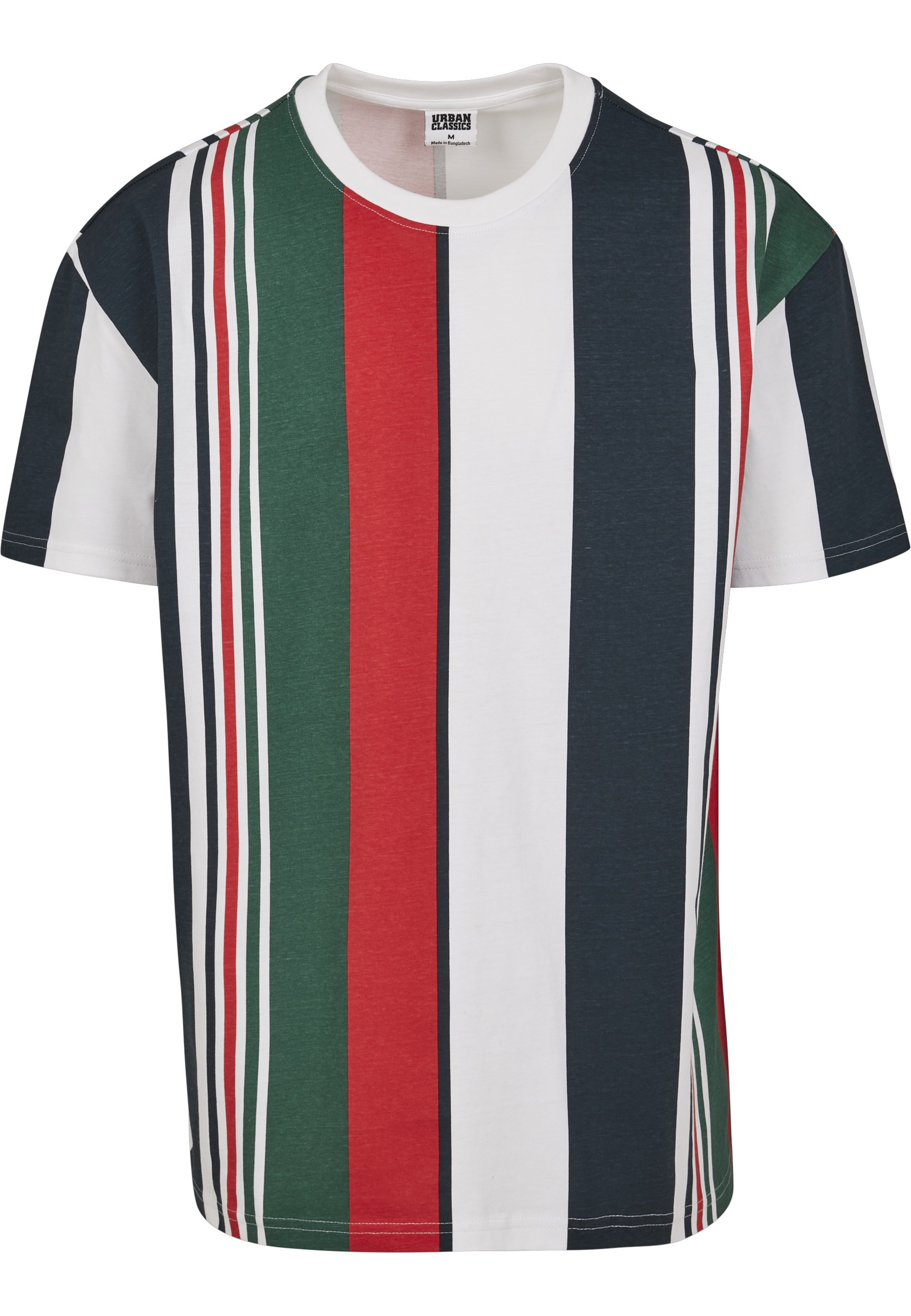 URBAN CLASSICS T-Shirt "Urban Classics Herren Heavy Oversized Big AOP Stripe Tee" 1 Stk.
