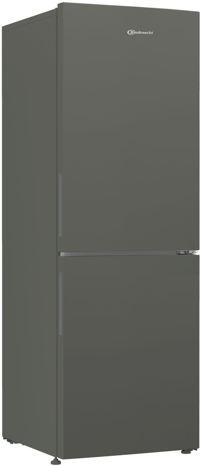 BAUKNECHT Kühl-/Gefrierkombination "KGL 1740 IN", Rechtsanschlag, wechselbar, silber, Kühlschränke