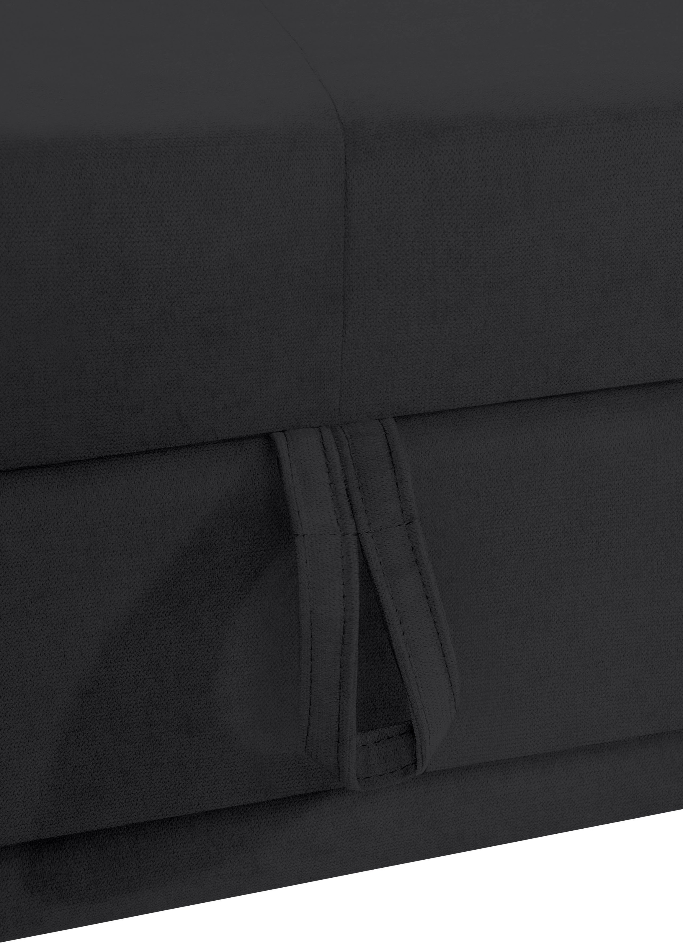 COTTA Ecksofa »Holiday L-Form mit Sitztiefen-, Armteil- und Kopfteilverstellung«, wahlweise mit Bettfunktion & Bettkasten