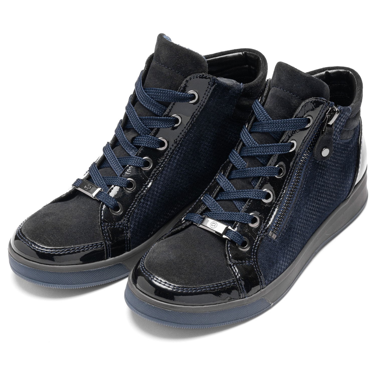 Ara Sneakerboots »ROM«, Hightop Sneaker, Schnürboots in Bequemweite G (= weit)