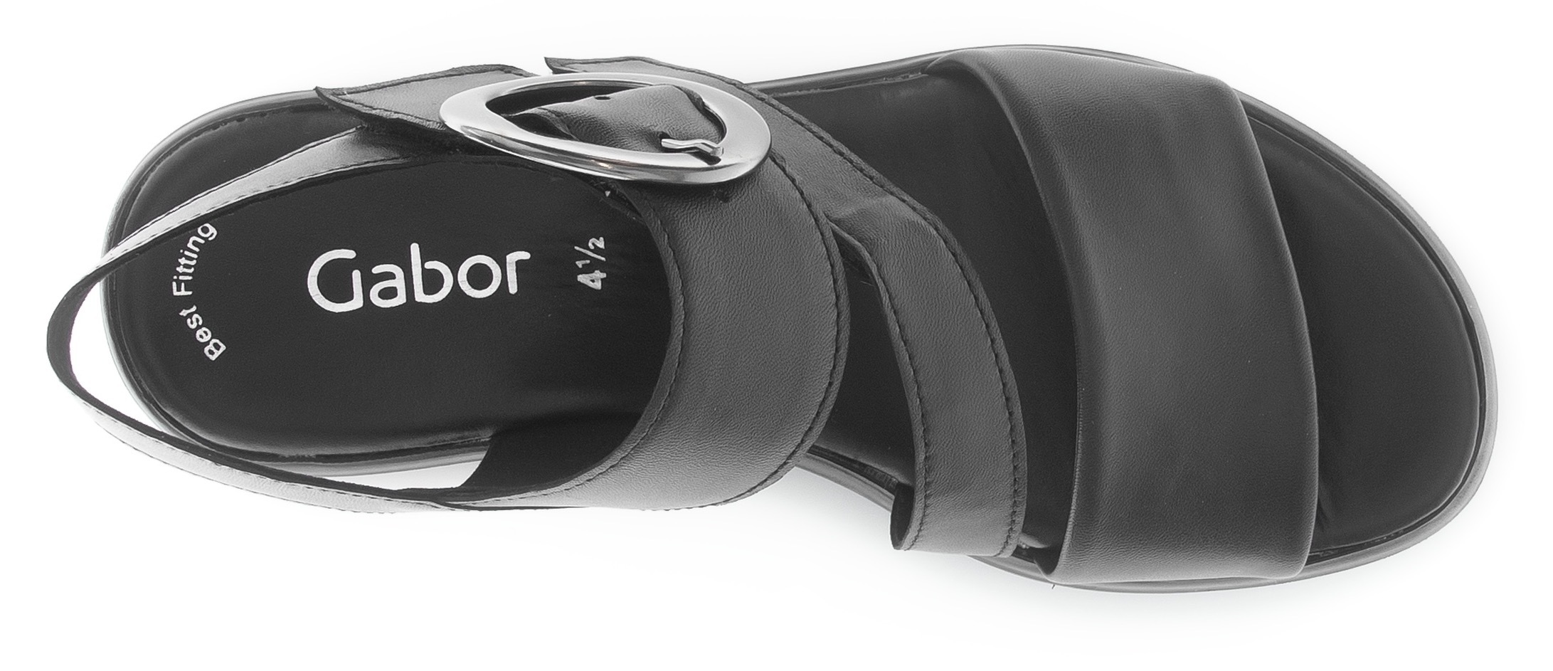 Thumbnail - Gabor Keilsandalette, Plateau, Riemchensandale mit Keilabsatz