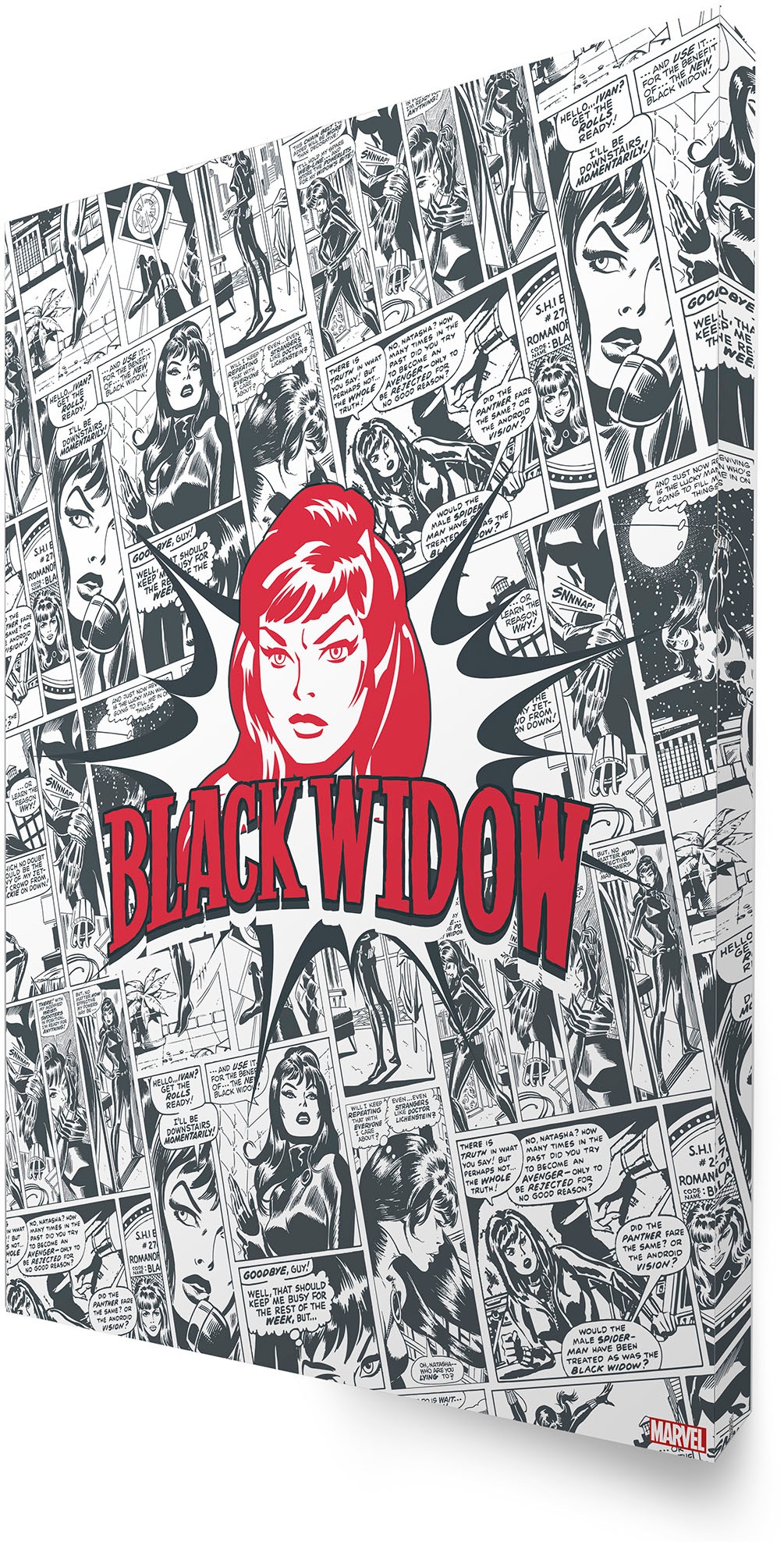 MARVEL Leinwandbild »Black Widow«, (1 St.)