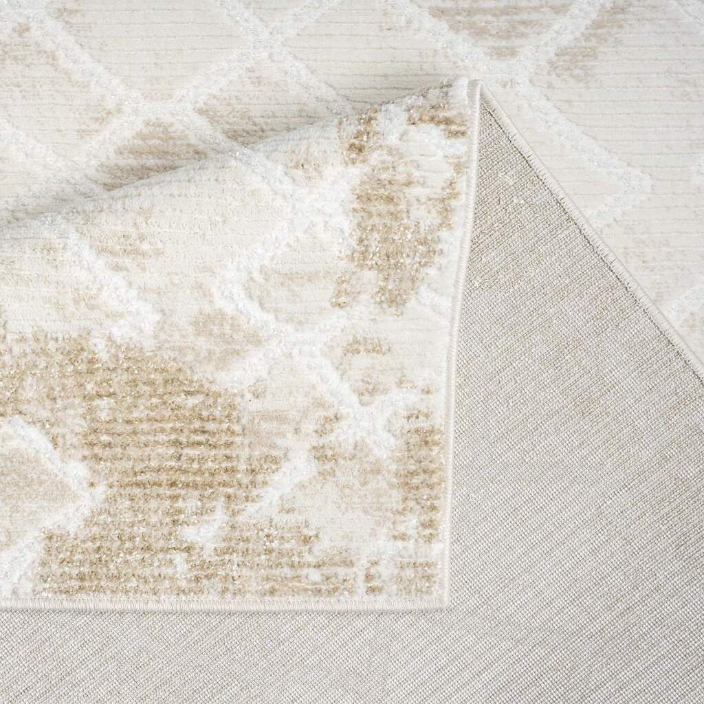 Carpet City Teppich »ANTIK215«, rechteckig, 10 mm Höhe, Kurzflor, 3D-Optik, Klassisch-Modern für Wohnzimmer, Schlafzimmer