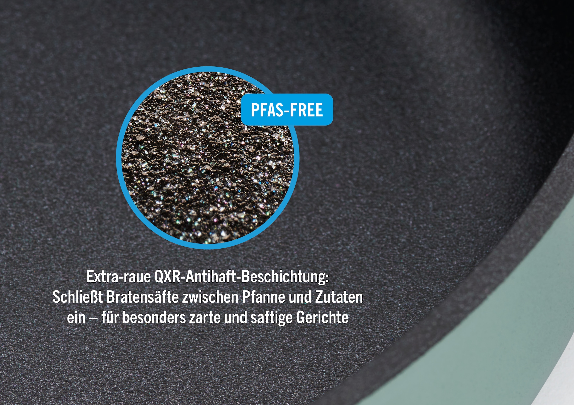 WOLL MADE IN GERMANY Bratpfanne »Ecolour Ø 20 cm« Aluminiumguss 1 tlg. abnehmbarer Stiel