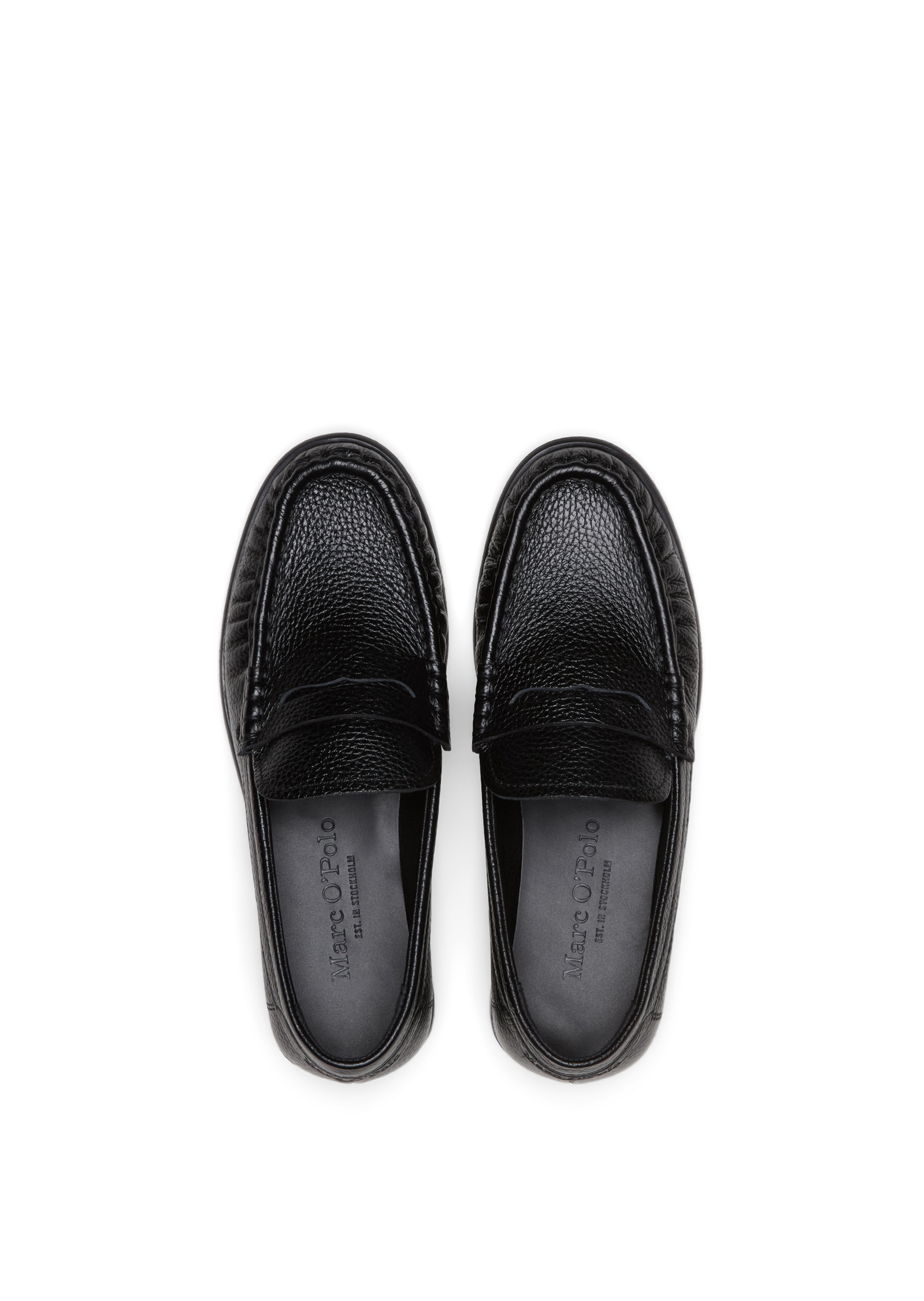 Marc O'Polo Loafer »aus strukturiertem Rindleder«