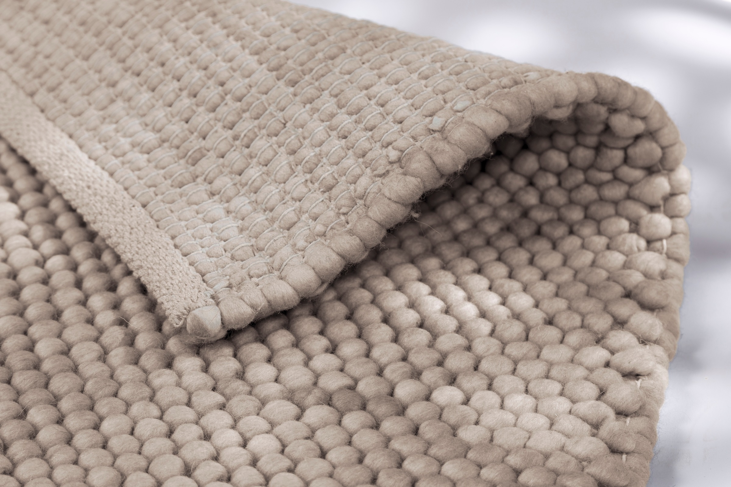 SCHÖNER WOHNEN-Kollektion Wollteppich »Poppy 6024«, rechteckig, 18 mm Höhe, hochwertiger Handweb, Wolle, Wohnzimmer, Schöner Wohnen Kollektion