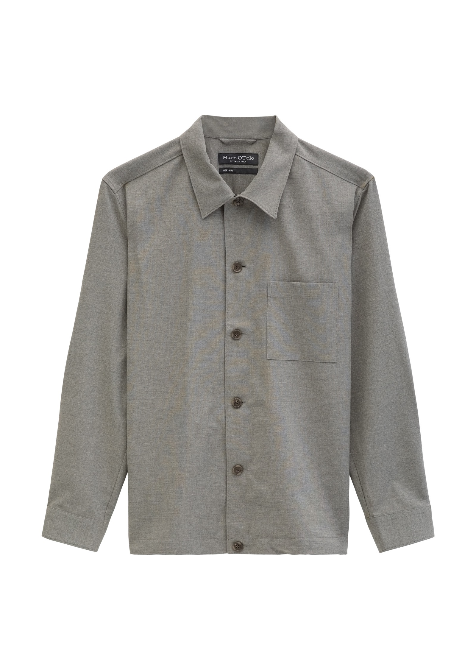 Marc O'Polo Kurzjacke »aus sommerlichem Woll-Mix« ohne Kapuze