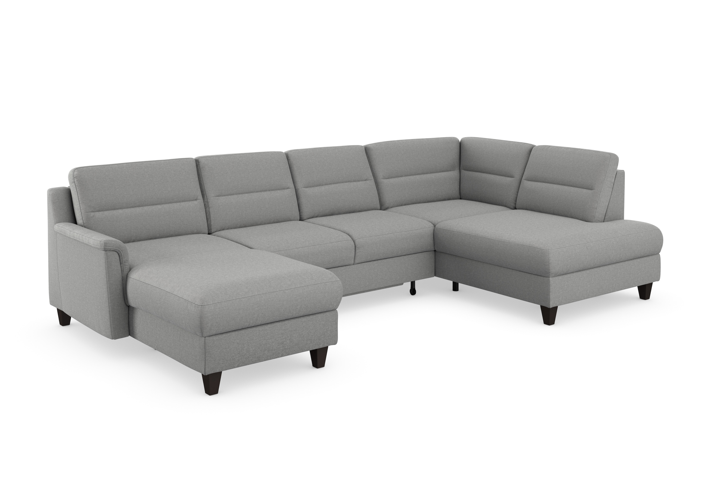 sit&more Wohnlandschaft »Farö U-Form«, inklusive Federkern, wahlweise mit Bettfunktion und Bettkasten