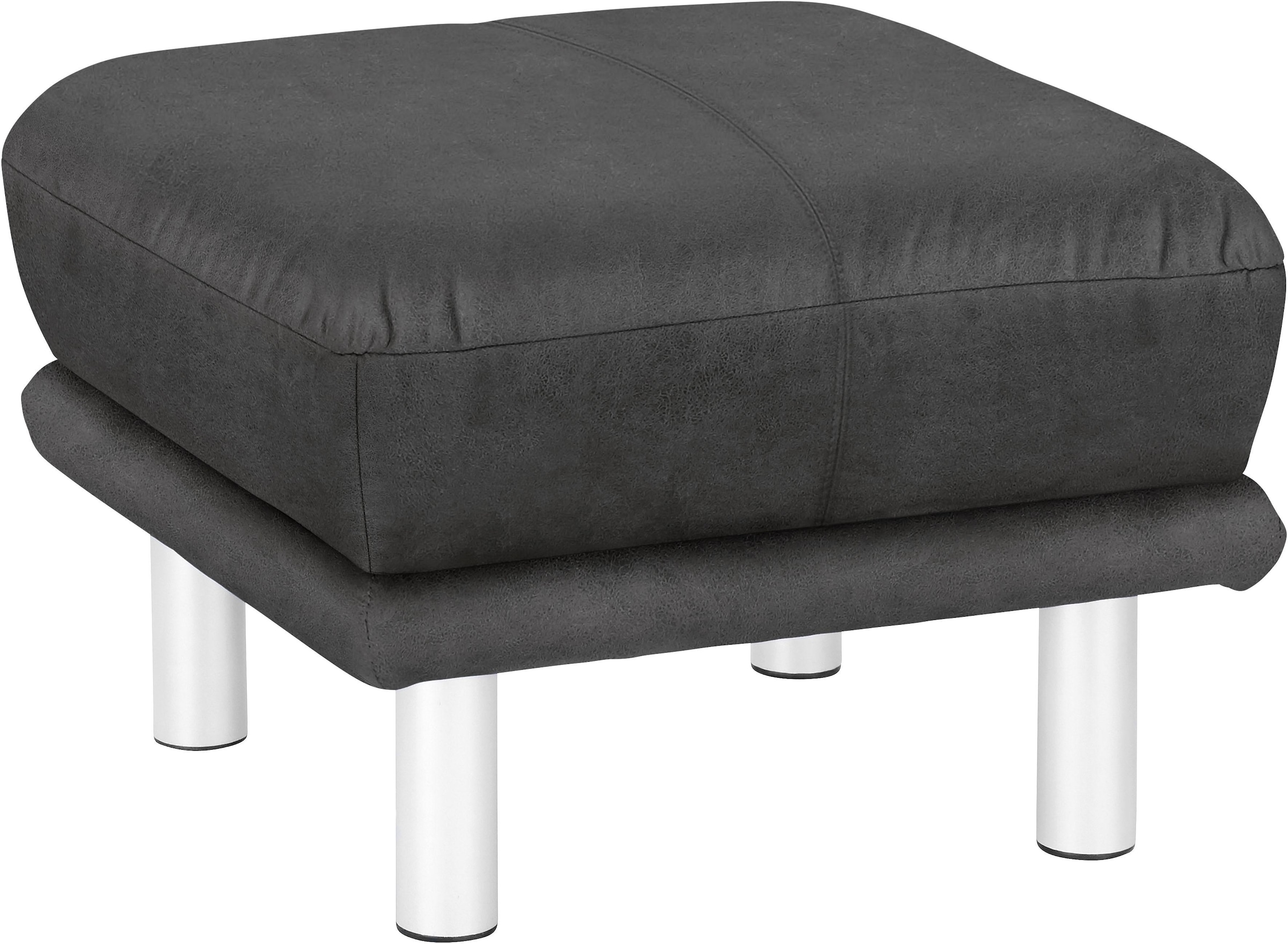 TRENDMANUFAKTUR Hocker "Cecilia II, modern und elegant, B/T 66/66cm" günstig online kaufen