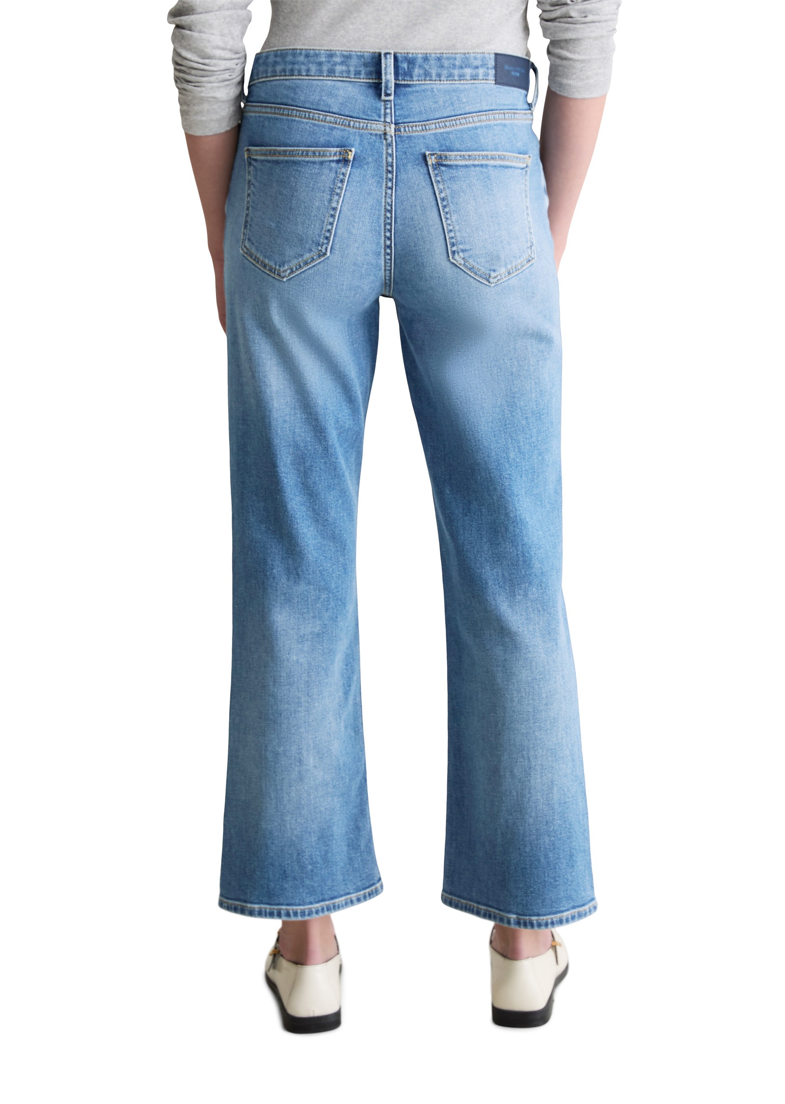 Thumbnail - Marc OPolo DENIM Schlagjeans "aus Organic Cotton Stretch"