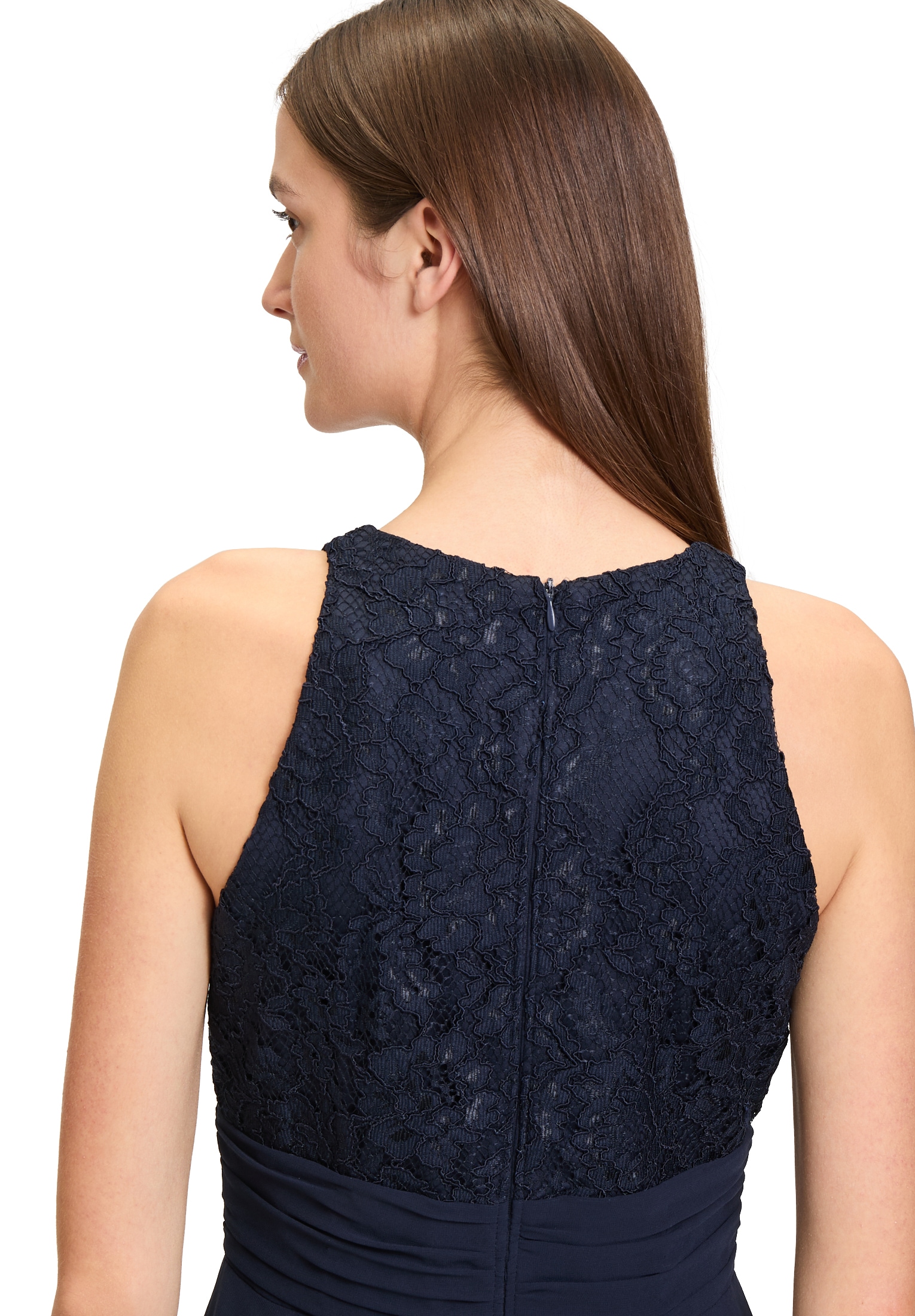 Vera Mont Abendkleid »Damen Abendkleid mit Spitze« Ohne Tasche Spitze