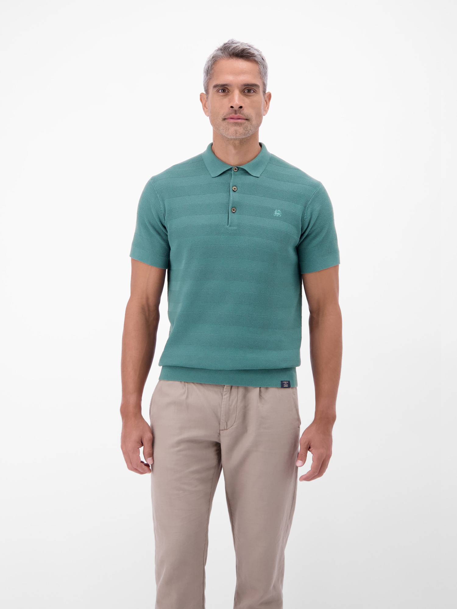 LERROS Poloshirt "LERROS Unifarbenes Poloshirt, 100 % Baumwolle" günstig online kaufen