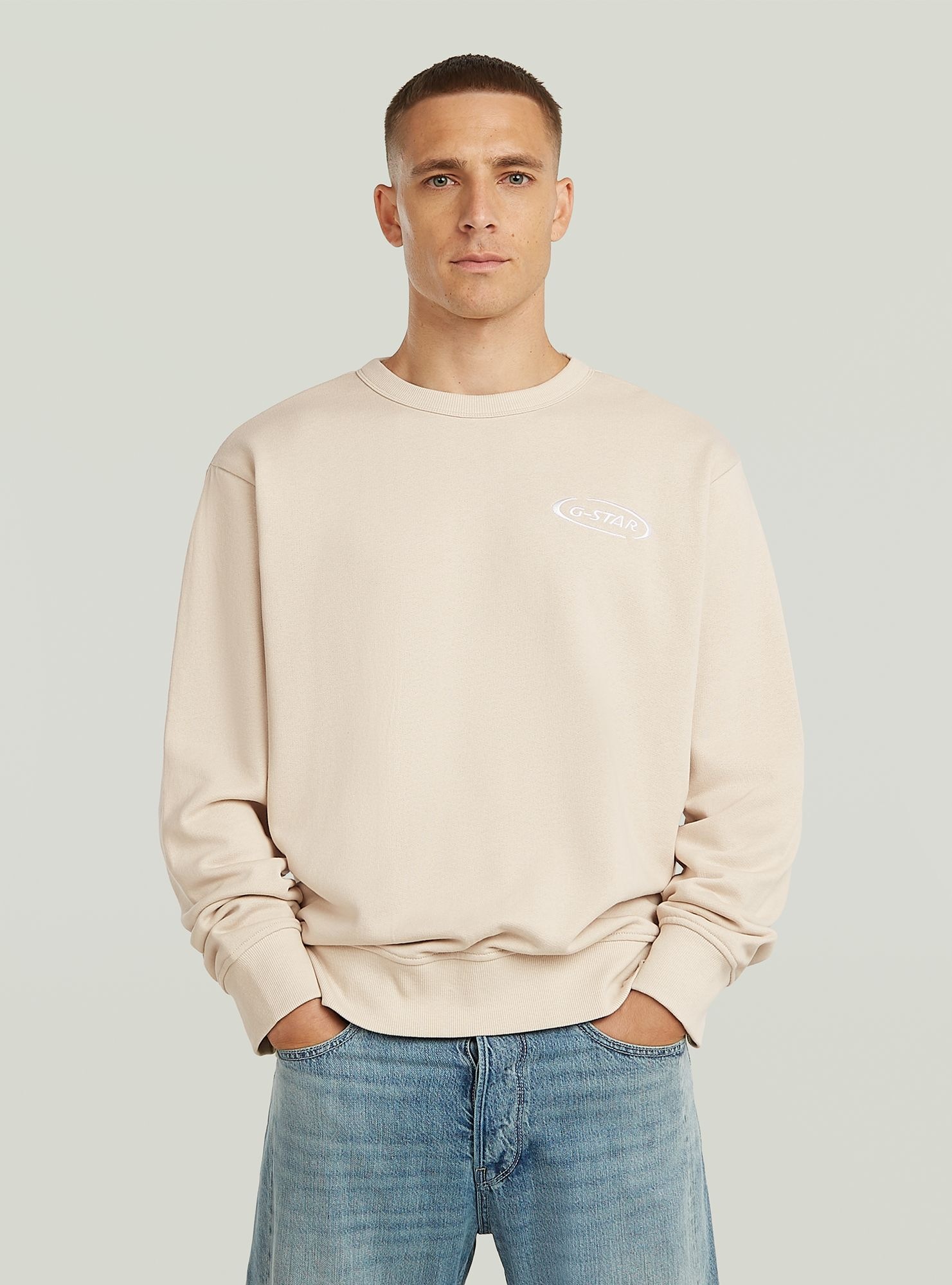 G-STAR Longpullover "90s Logo Sweatshirt"