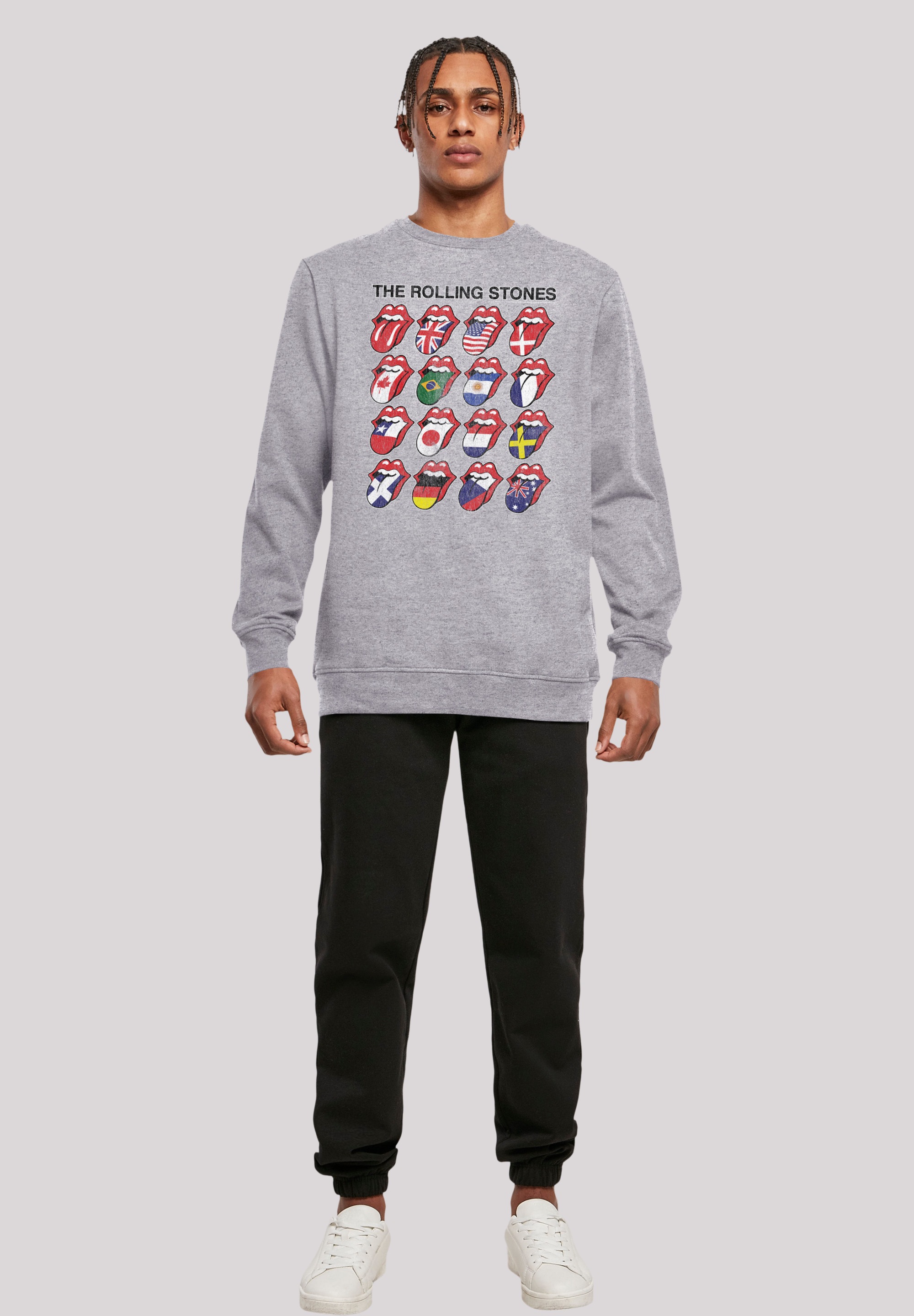 F4NT4STIC Sweatshirt »The Rolling Stones Voodoo Lounge Tongues«, Musik, Band, Logo