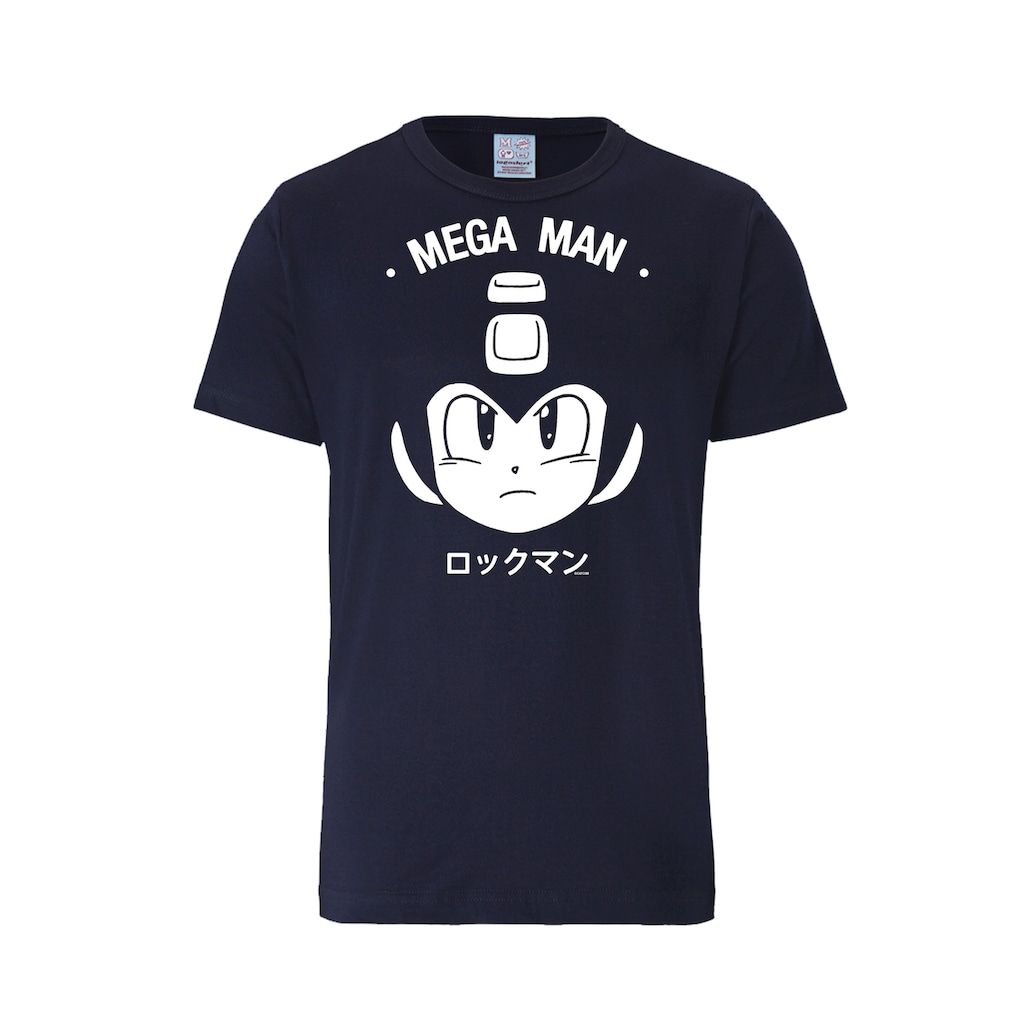 LOGOSHIRT T-Shirt »Mega-Man Gesicht«