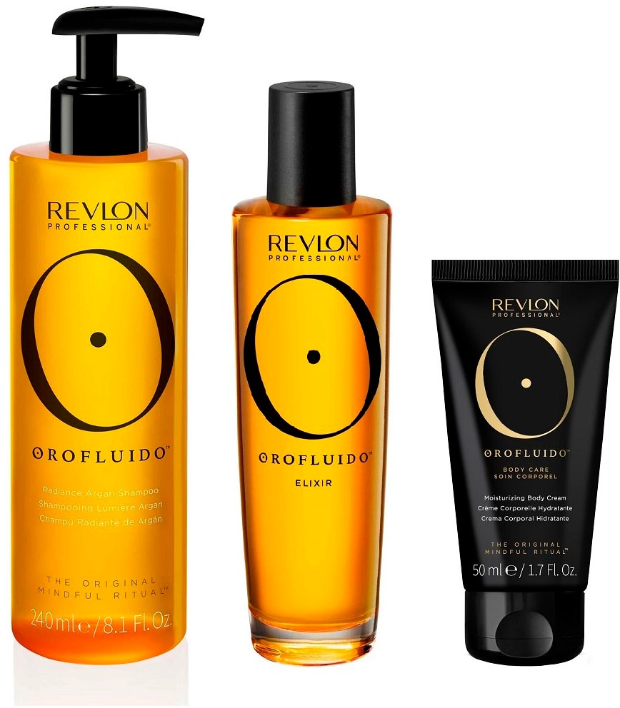 REVLON PROFESSIONAL Haarpflege-Set »Orofluido The Hair BAUR Wellness (Set, Body«, 3 Set Edition & Limited & | tlg.), Vegan