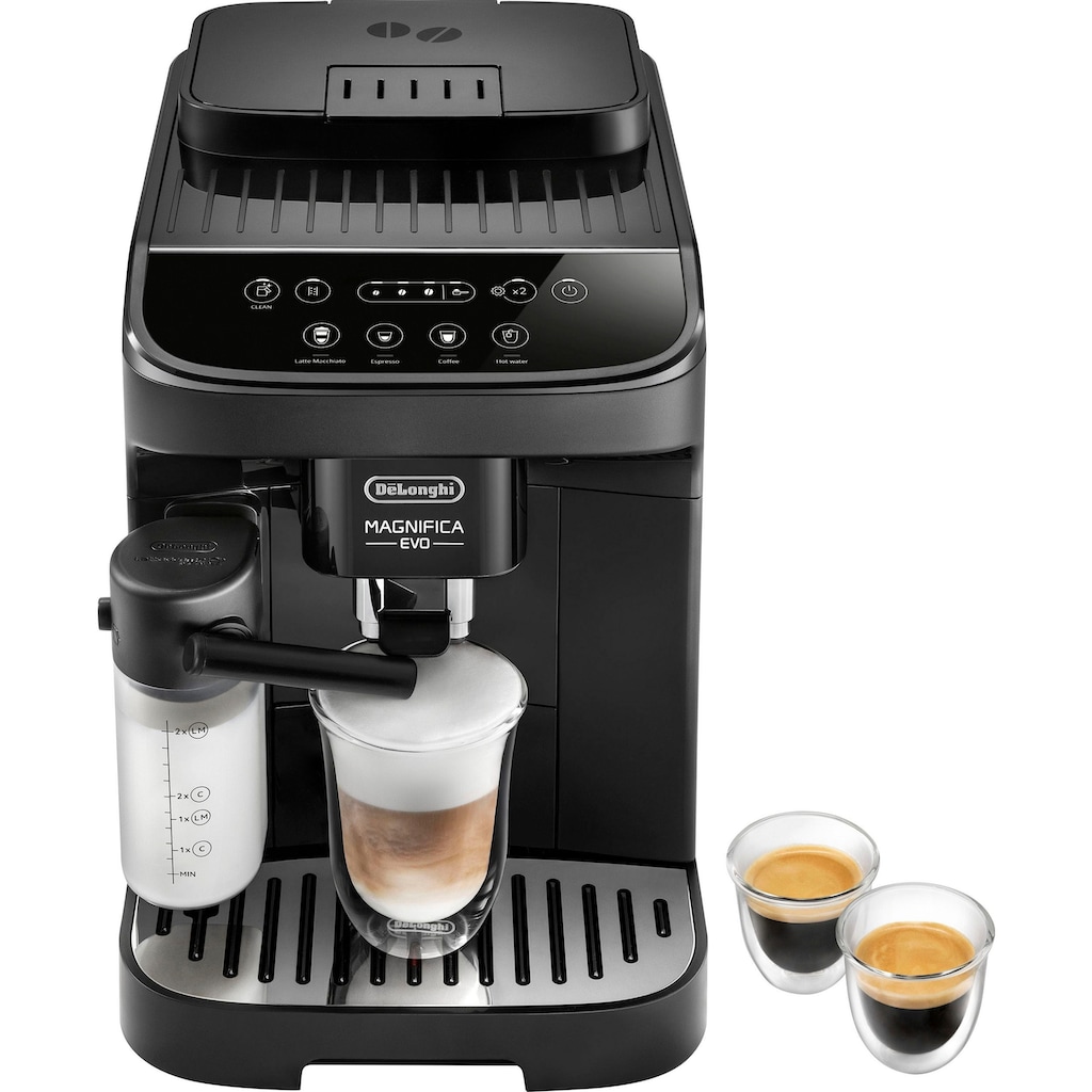 De'Longhi Kaffeevollautomat »Magnifica Evo ECAM290.51.B«, mit LatteCrema Milchsystem, inkl. Pflegeset im Wert von € 31,99 UVP