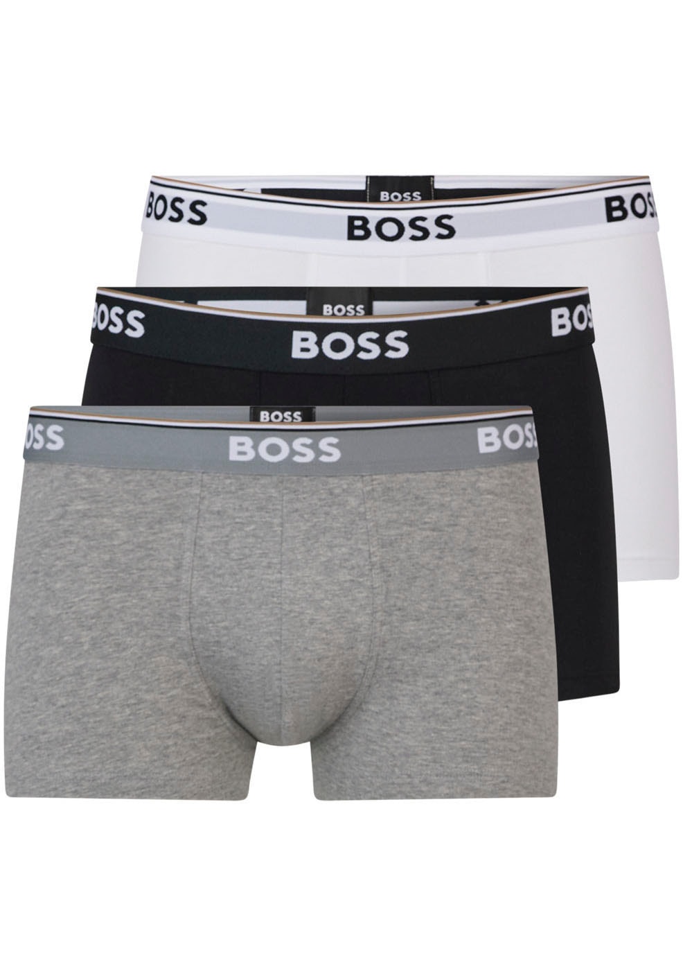 BOSS Trunk "TRUNK 3 PACK" 3 Stk. BOSS Schriftzug auf dem Bund günstig online kaufen