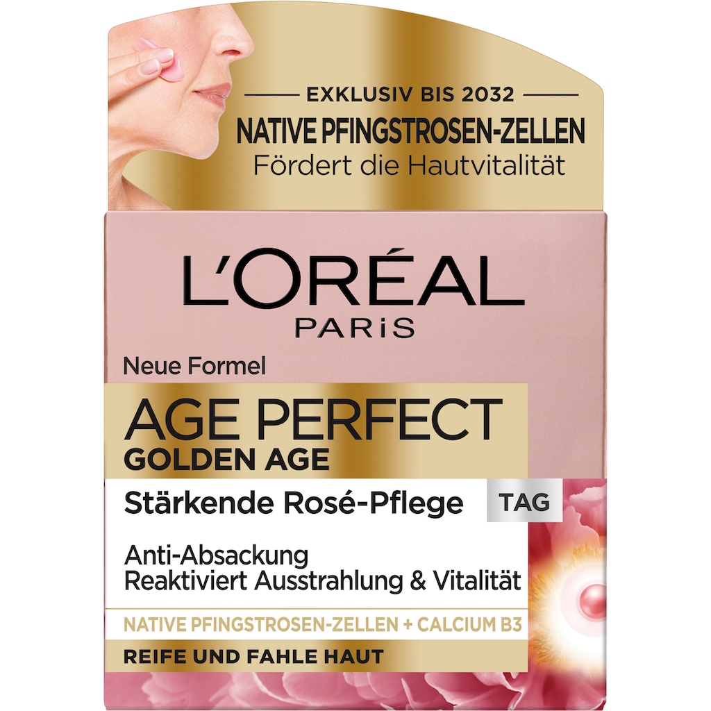 L'ORÉAL PARIS Feuchtigkeitscreme »Age Perfect Golden Age Rosé-Tagespflege«