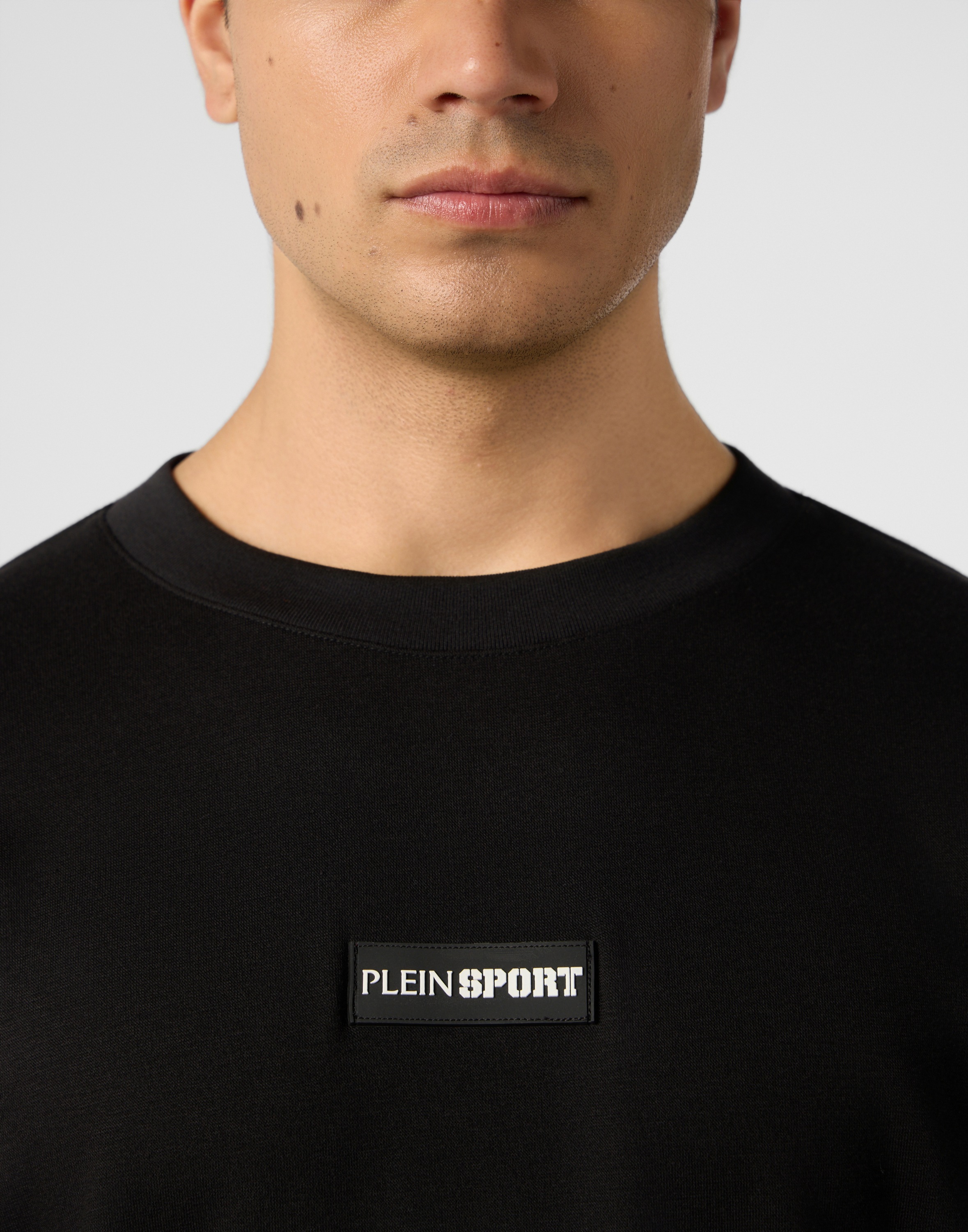 PLEIN SPORT T-Shirt »Slub Cotton T-Shirt Scratch«