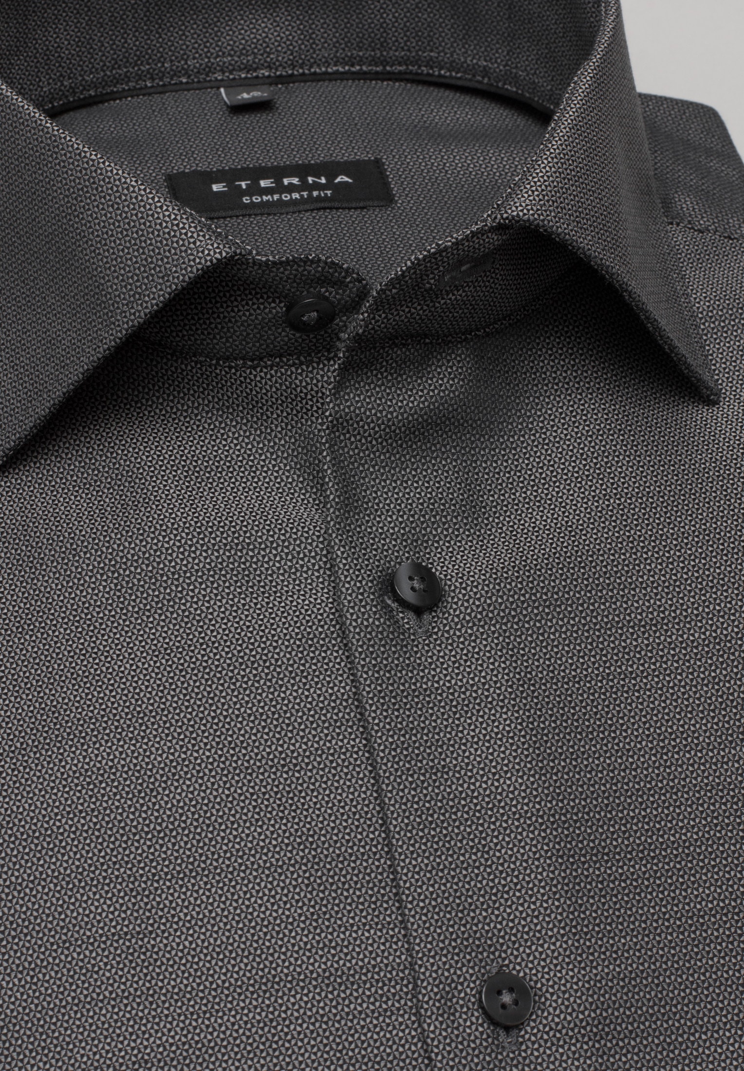 Eterna Langarmhemd »COMFORT FIT« NON IRON (bügelfrei)