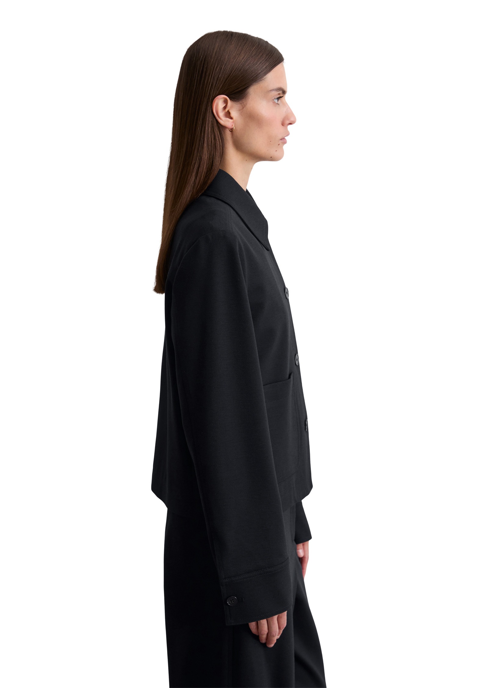 Marc OPolo Kurzjacke "aus Interlock-Jersey", ohne Kapuze günstig online kaufen