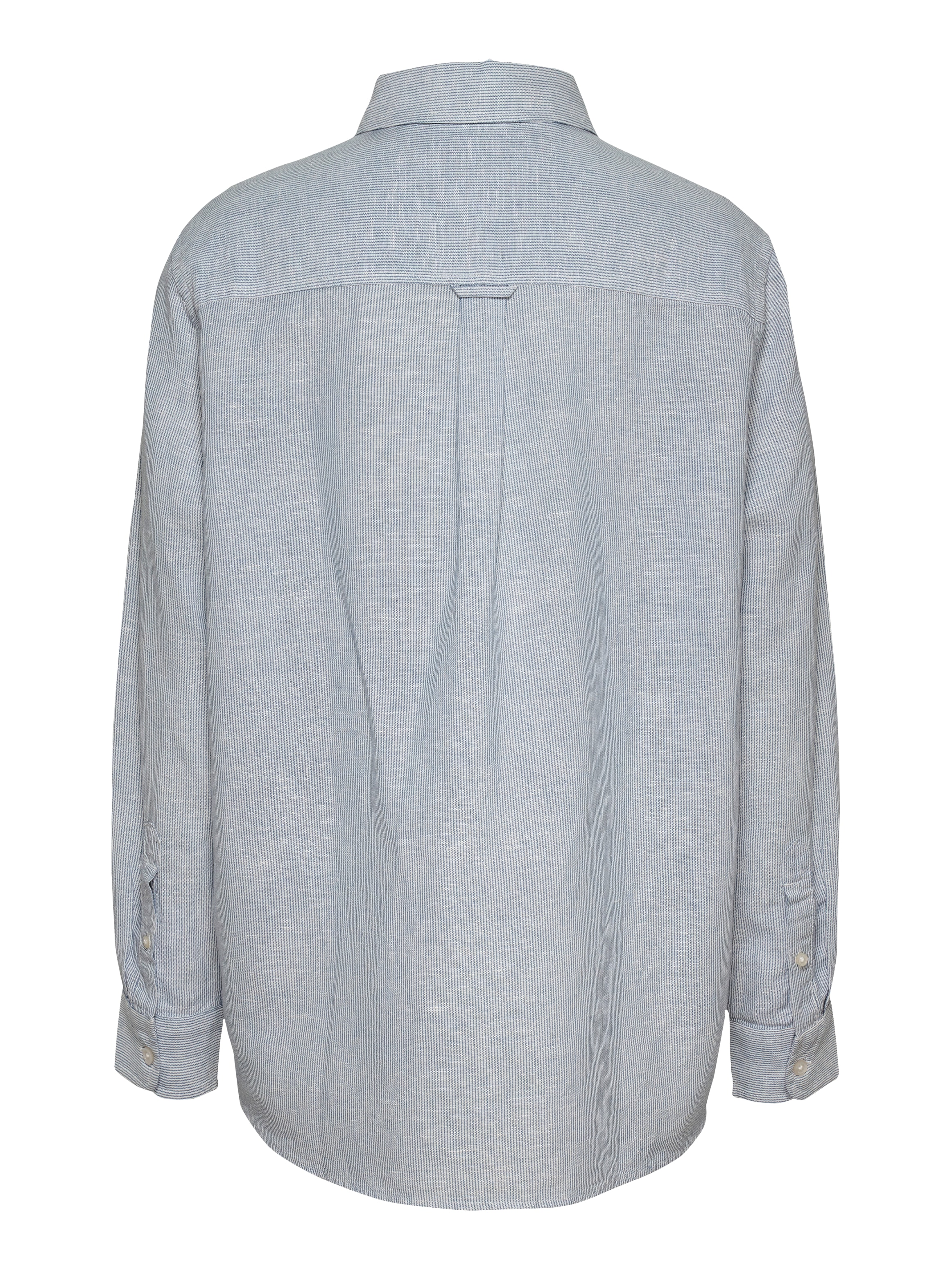 Tommy Jeans Hemdbluse »TJW RLX LINEN SHIRT«, mit Logostickerei