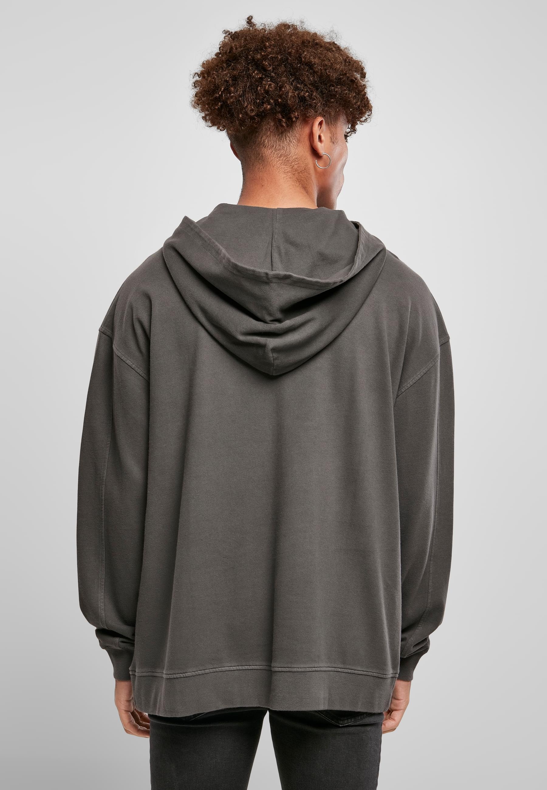 URBAN CLASSICS Kapuzensweatshirt »Urban Classics Herren Overdyed Camp Hoody«, (1 tlg.)