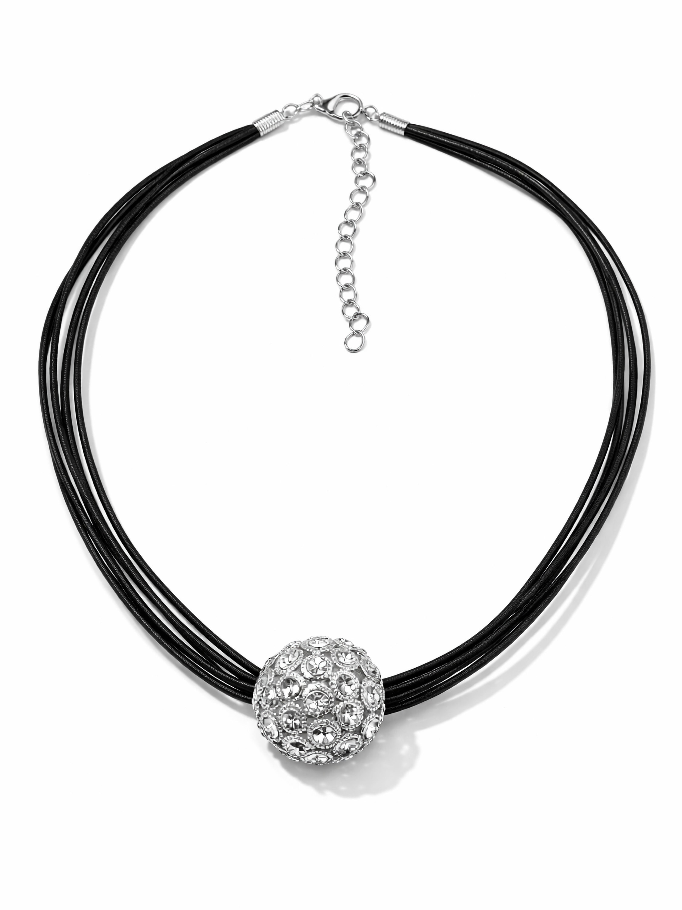 COLLEZIONE ALESSANDRO Kette mit Anhänger "Crystal" mit Glassteinen günstig online kaufen