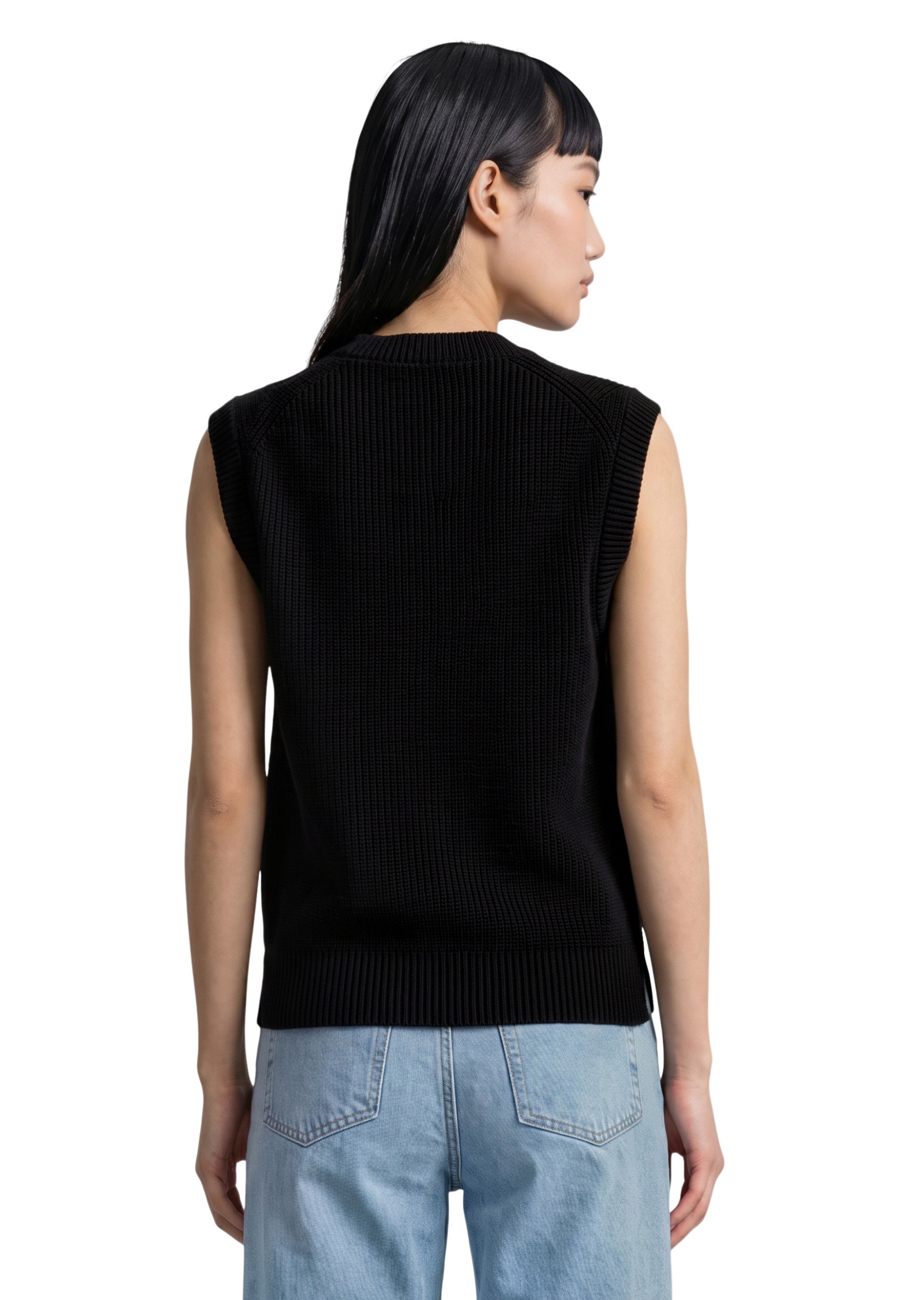 Marc O'Polo DENIM Pullunder »regular aus reiner Bio-Baumwolle«