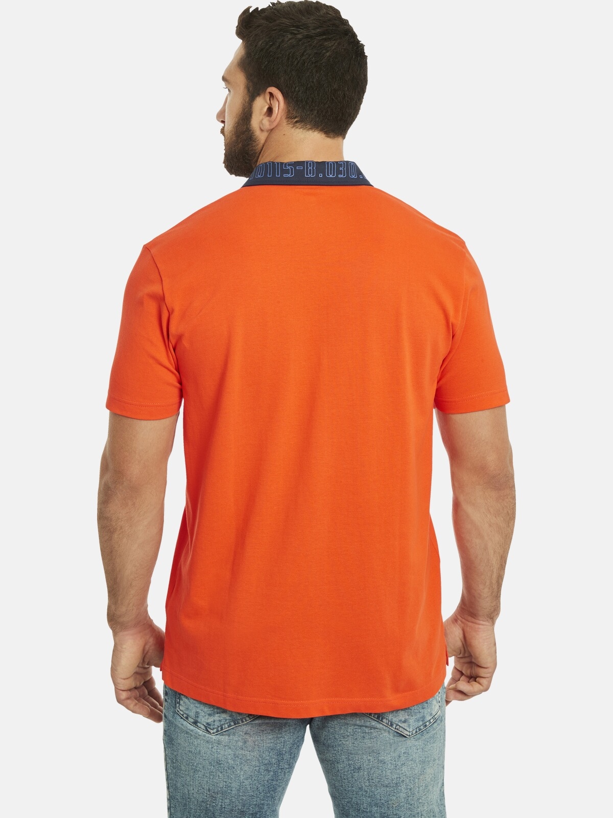 Jan Vanderstorm Poloshirt »Poloshirt KODEWIN«, (1 tlg.), mit maritimen Brustprint