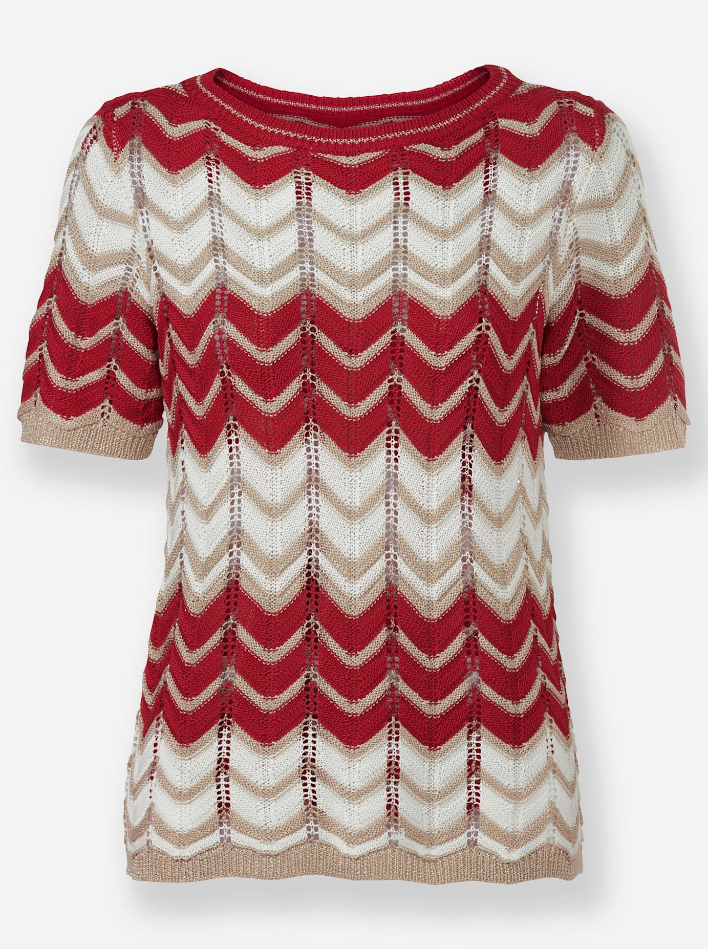 Lady Kurzarmpullover »Pullover«