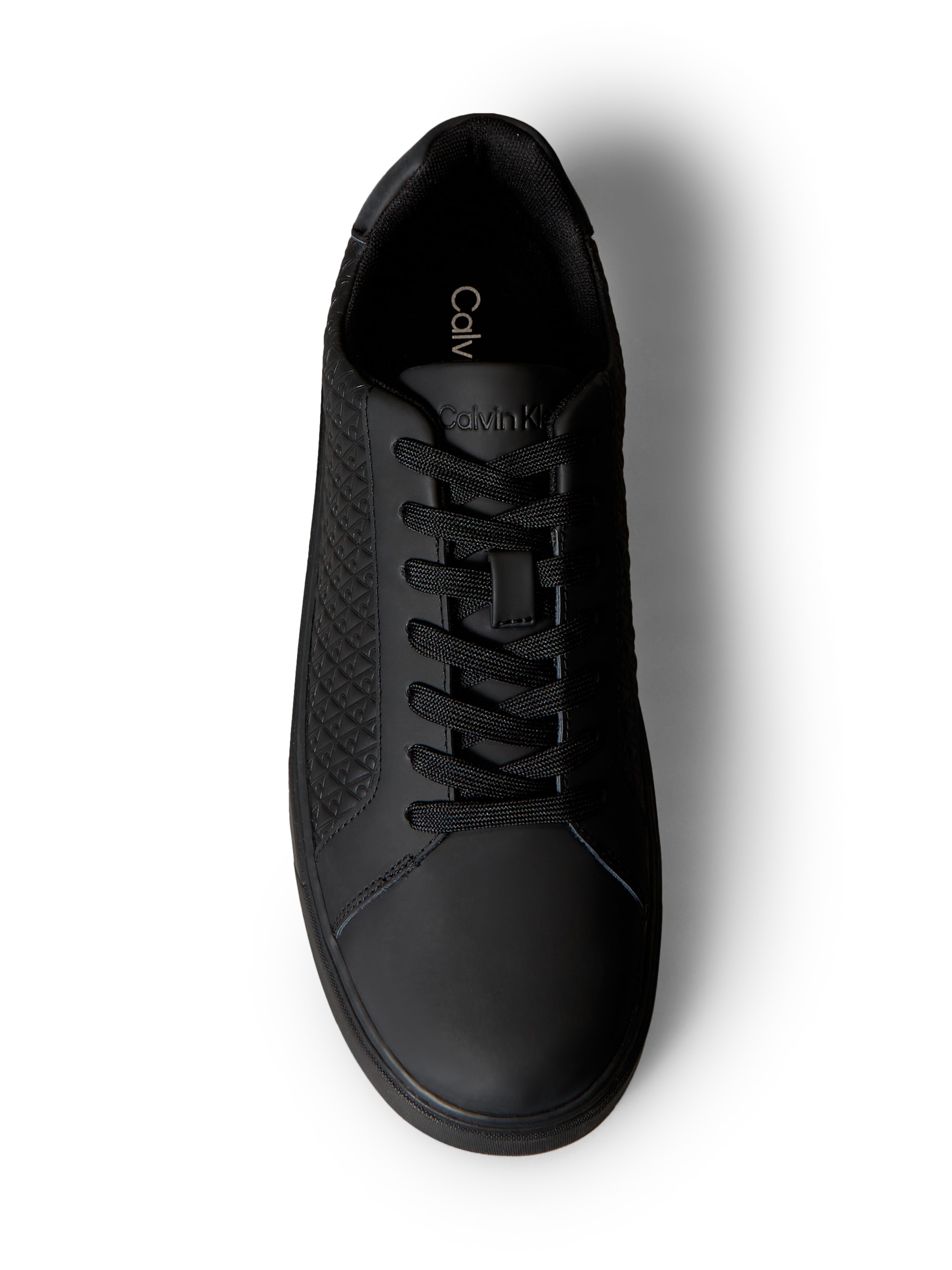Calvin Klein Jeans Sneaker »CLASSIC CUPSOLE LACEUP AOP«, Schnürschuh, Halbschuh, seitliche Perforation, mit CK-Logo