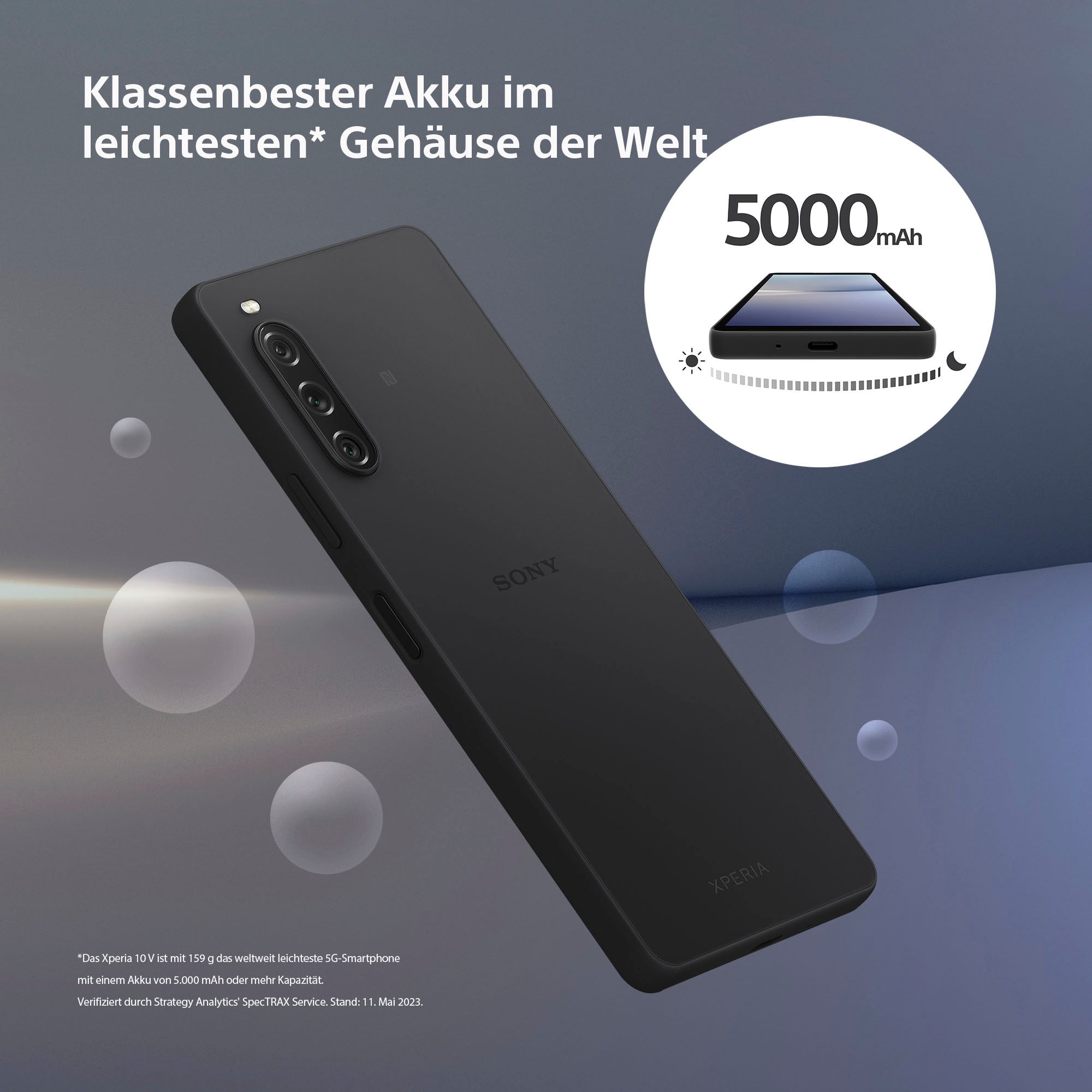 Sony Smartphone »XPERIA MP Speicherplatz, | BAUR Kamera Gojischwarz, 10V«, GB cm/6,1 Zoll, 48 15,5 128