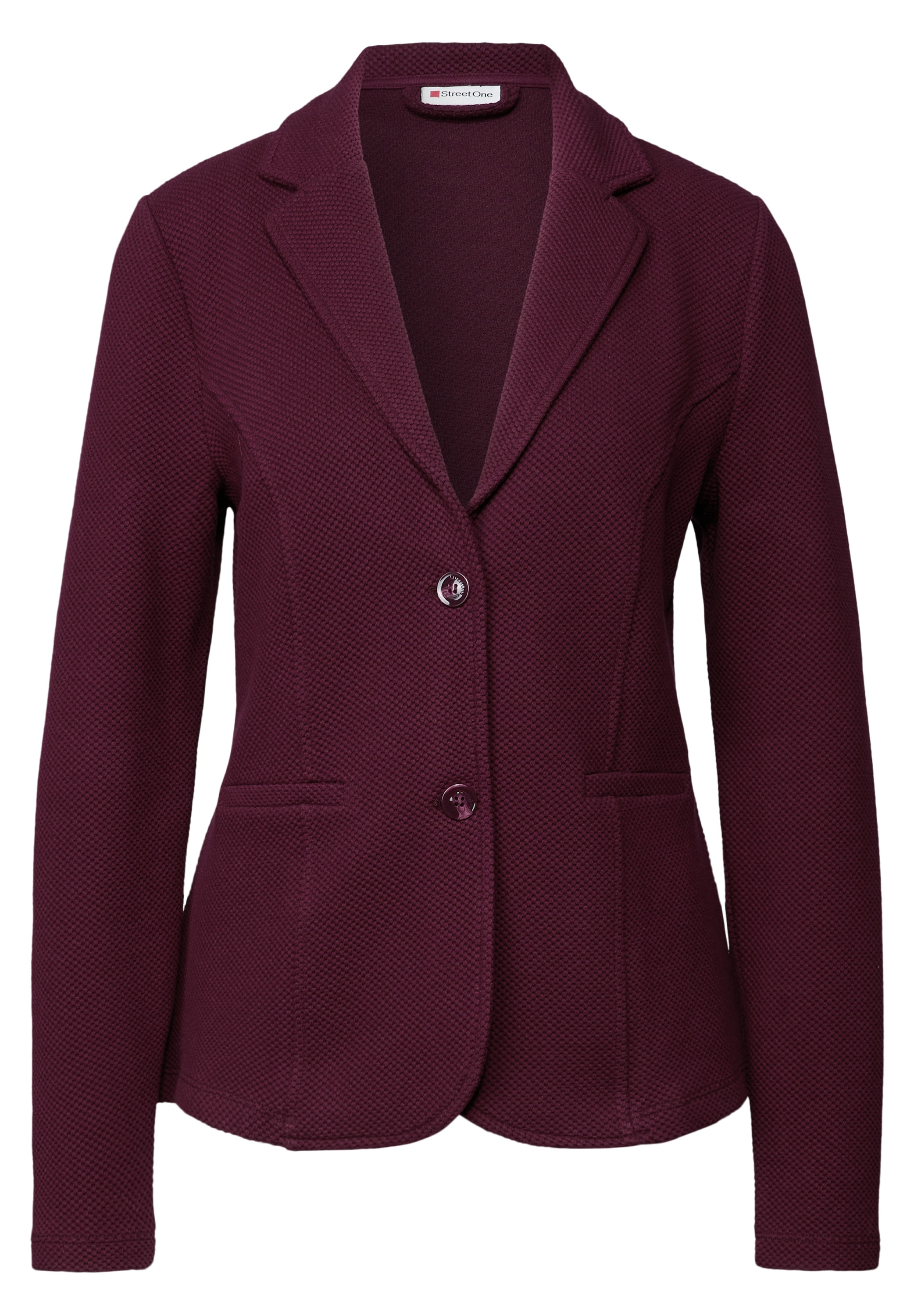 STREET ONE Kurzblazer, aus softem Materialmix
