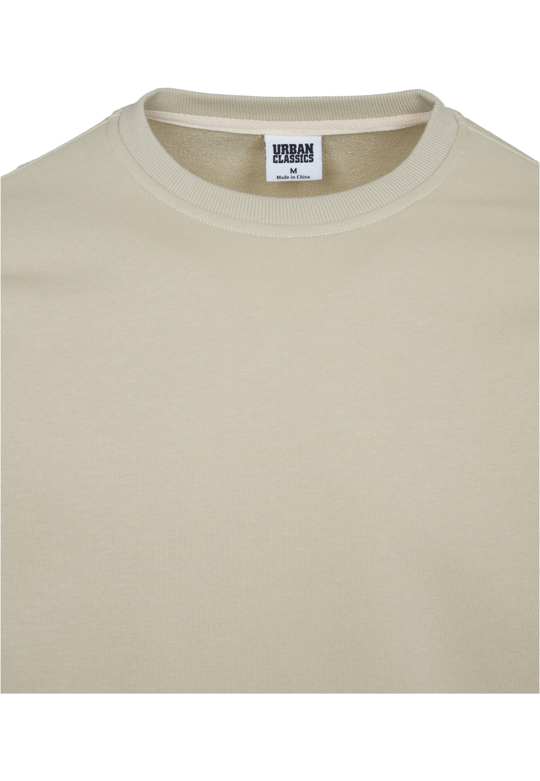 URBAN CLASSICS Rundhalspullover »Urban Classics Herren Basic Terry Crew«, (1 tlg.)