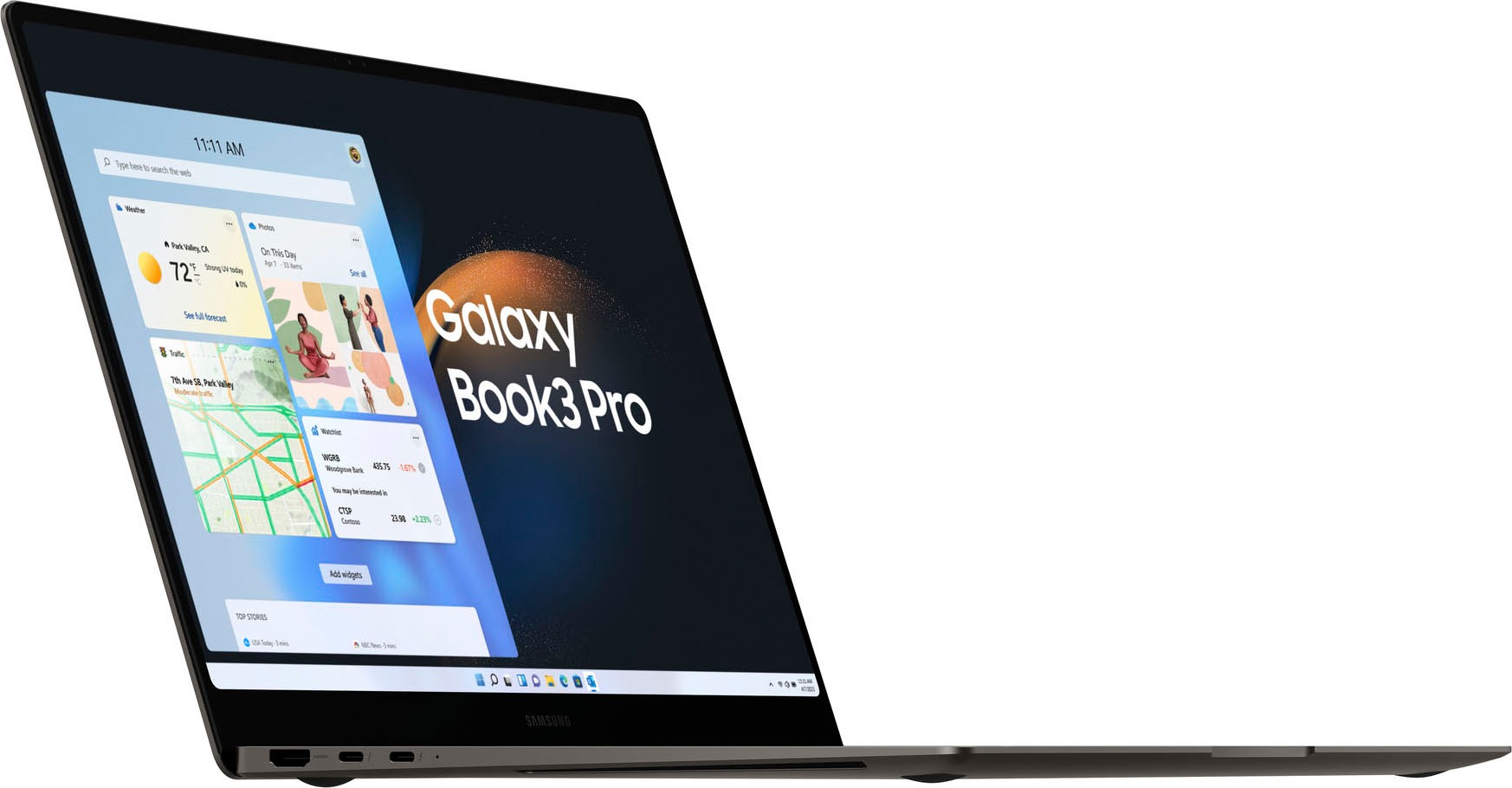 Samsung Notebook »Galaxy Book3 Pro«, 40,62 cm, / 16 Zoll, Intel, Core i7, Iris Xe Graphics, 512 GB SSD
