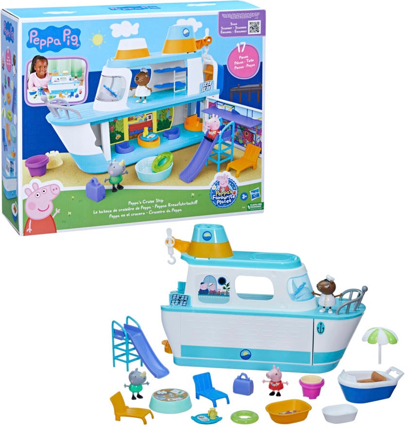 Spielwelt »Peppa Pig, Peppas Kreuzfahrtschiff«