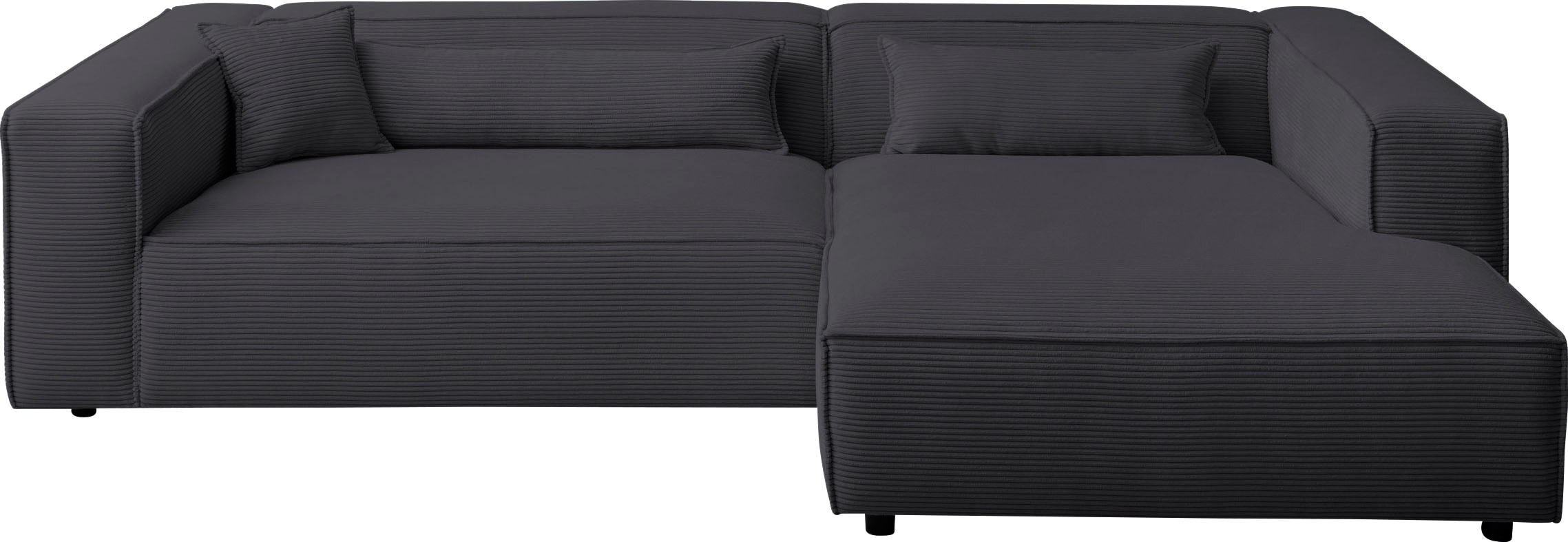 LeGer Home by Lena Gercke Ecksofa "PIARA XXL, Big-Sofa, Cord, Leinenoptik o günstig online kaufen
