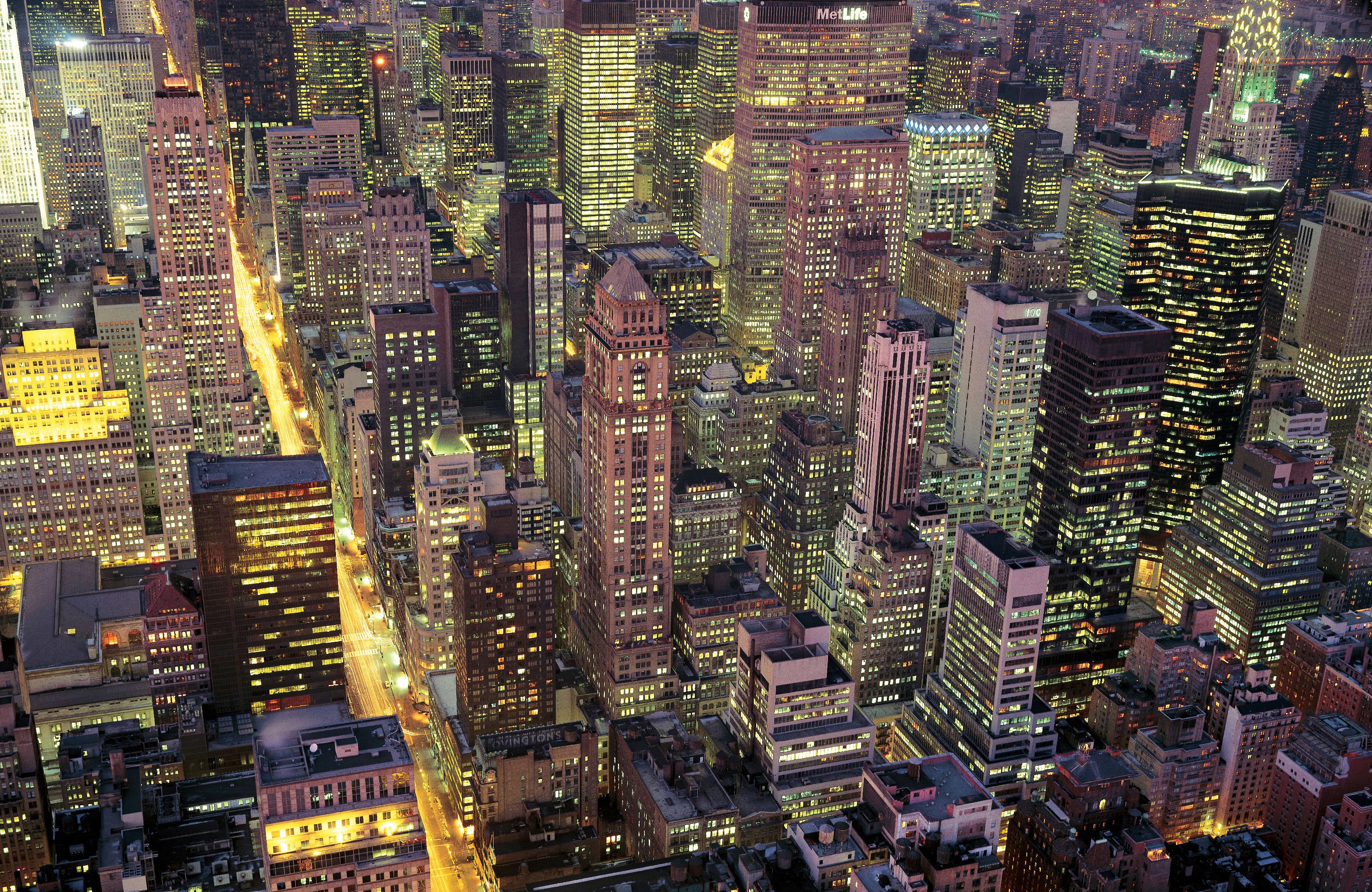 Papermoon "NEW YORK-BRODWAY MANHATTAN SKYLINE TIMES SQUARE"