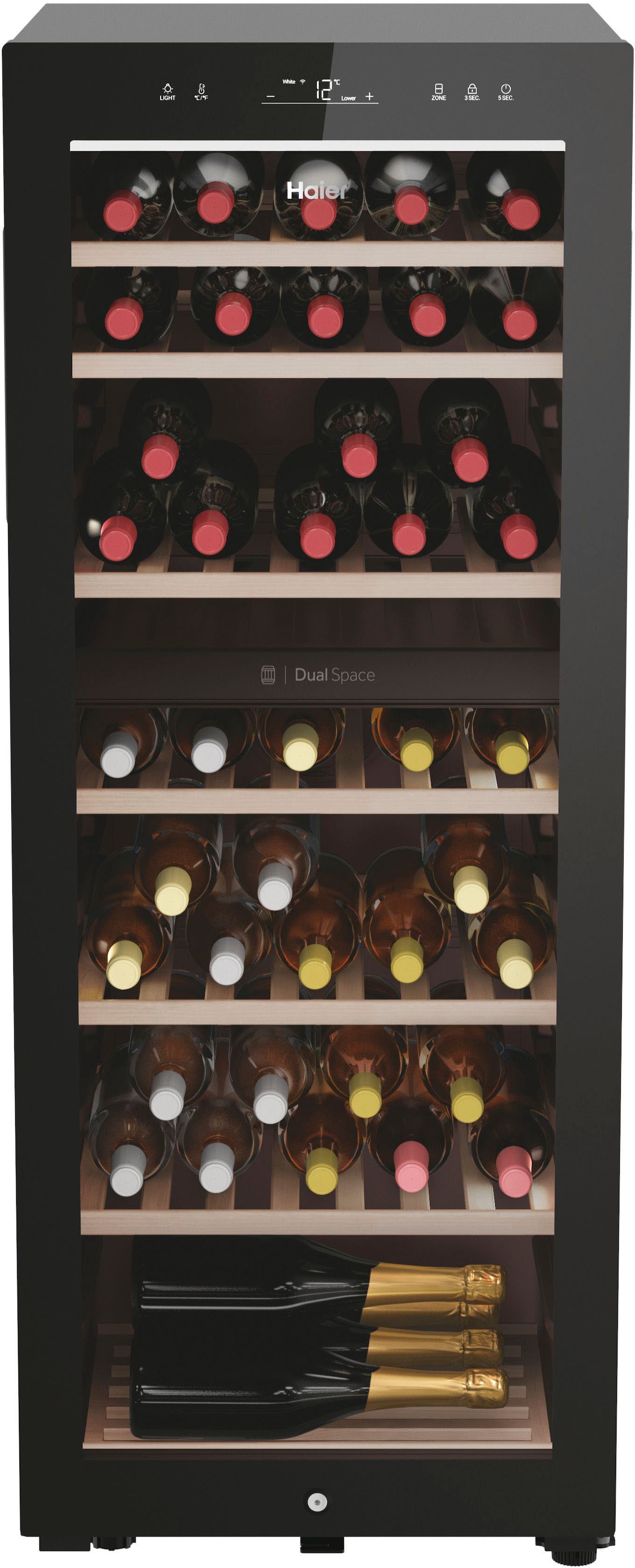Haier Weinkühlschrank »HWS77GDAU1«, für 77 Standardflaschen á 075l per  Raten | BAUR