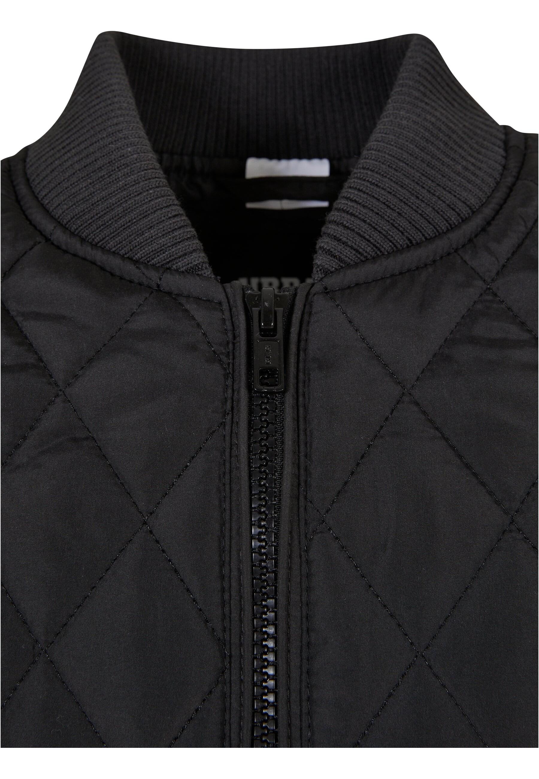 URBAN CLASSICS Outdoorjacke »Damen Girls Diamond Quilt Nylon Jacket«, (1 St.),  ohne Kapuze auf Raten | BAUR