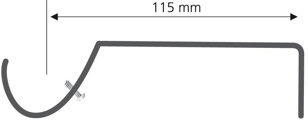 Liedeco Träger für Gardinenstangen Ø 16 mm günstig online kaufen