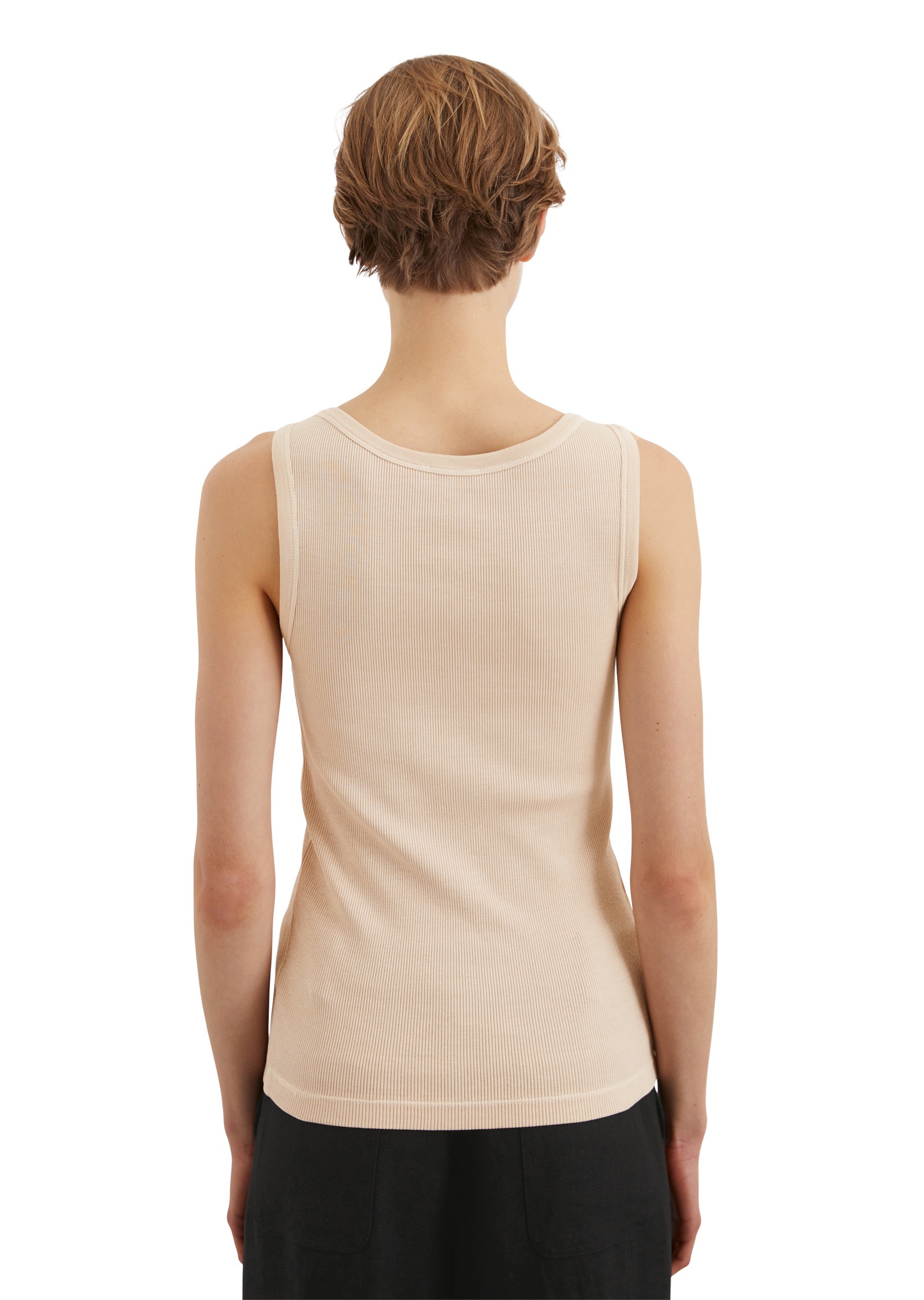 Marc O'Polo T-Shirt »aus elastischem Rippjersey«