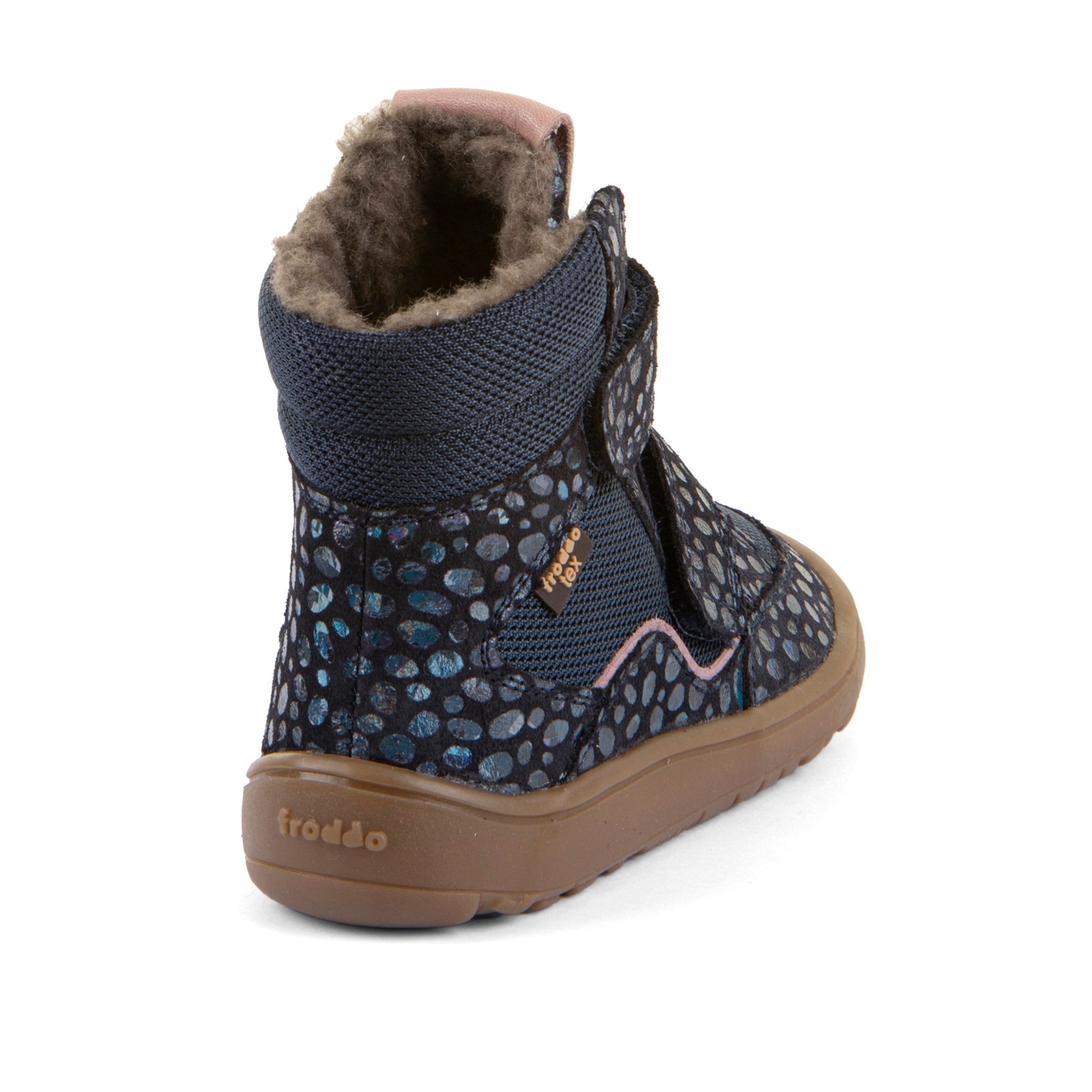 froddo® Barfußschuh »BAREFOOT TEX WINTER«  Klettschuh, Winterstiefel mit TEX-Membrane