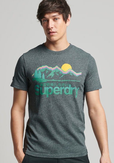 Superdry T-Shirt »CL GREAT OUTDOORS TEE«