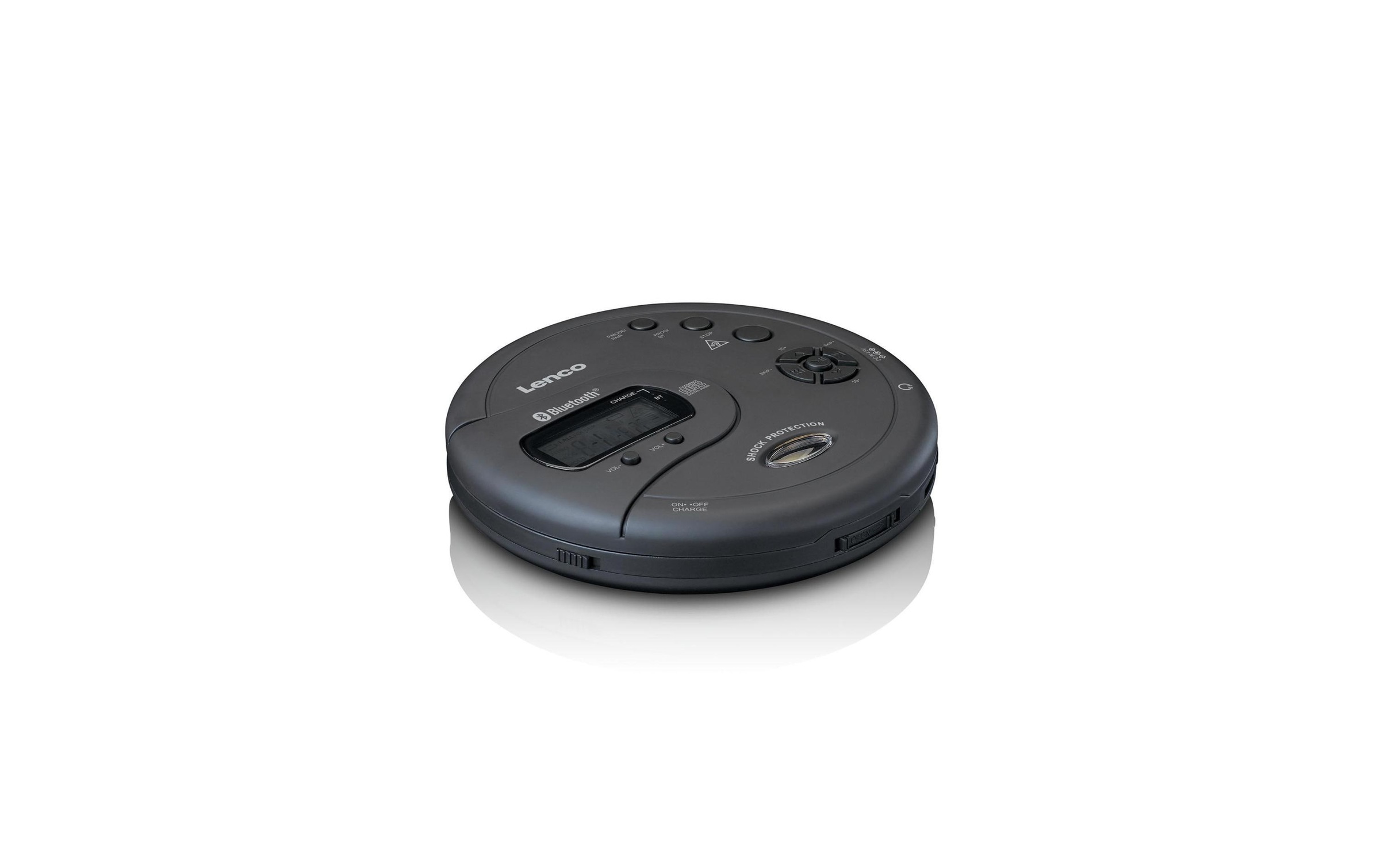 Lenco tragbarer CD-Player »CD-300, CD / MP3 Player, BT, schwarz« ( )