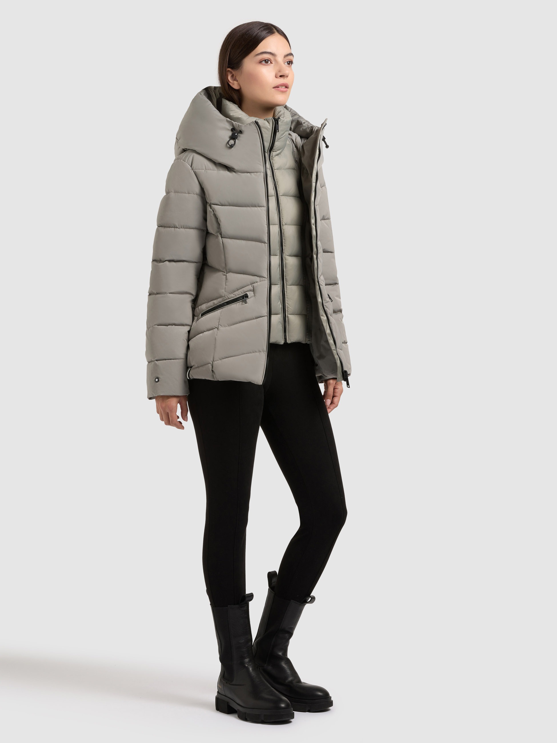 khujo Steppjacke »HERSCH« mit Kapuze