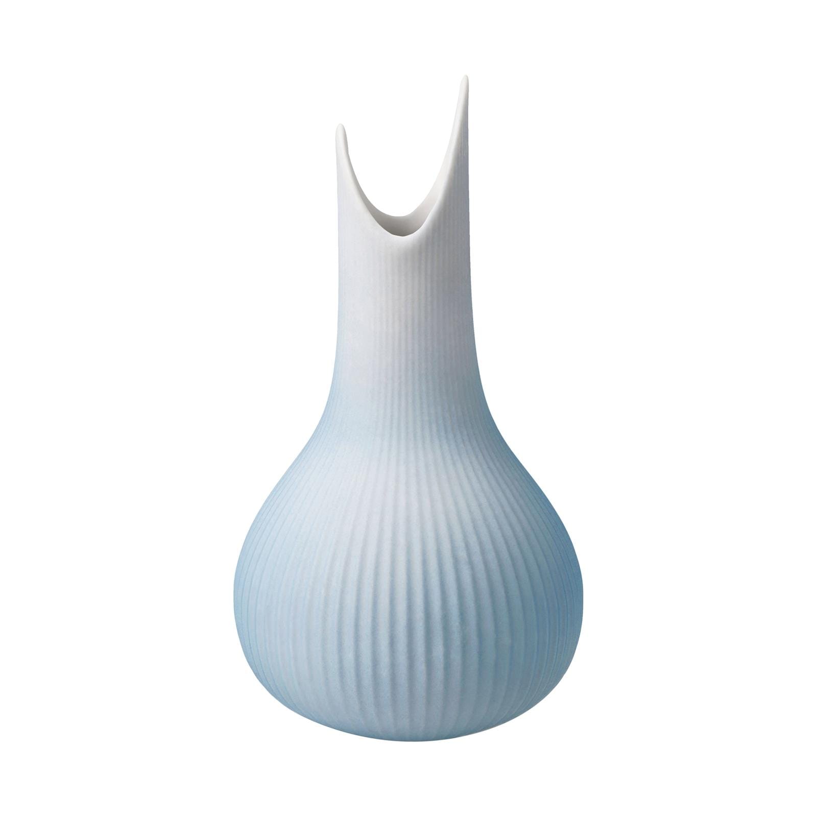 Goebel Dekovase "Vase Studio 8 Raindrop Ice 15 cm blau" Abwischbar