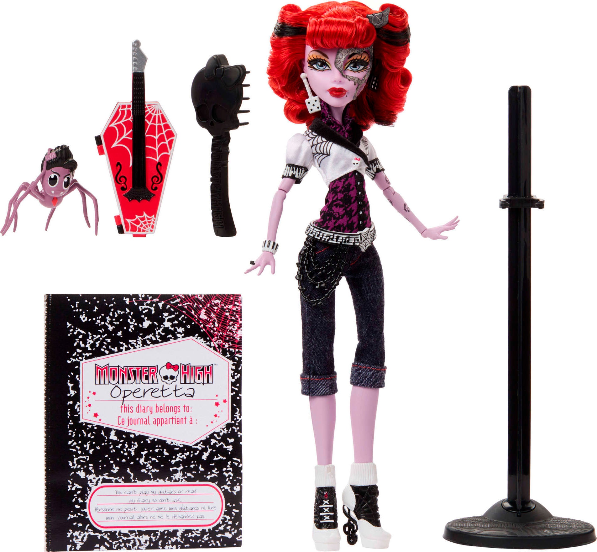 MonsterHigh™ Anziehpuppe »Reproduktion der ursprünglichen Operetta-Puppe«